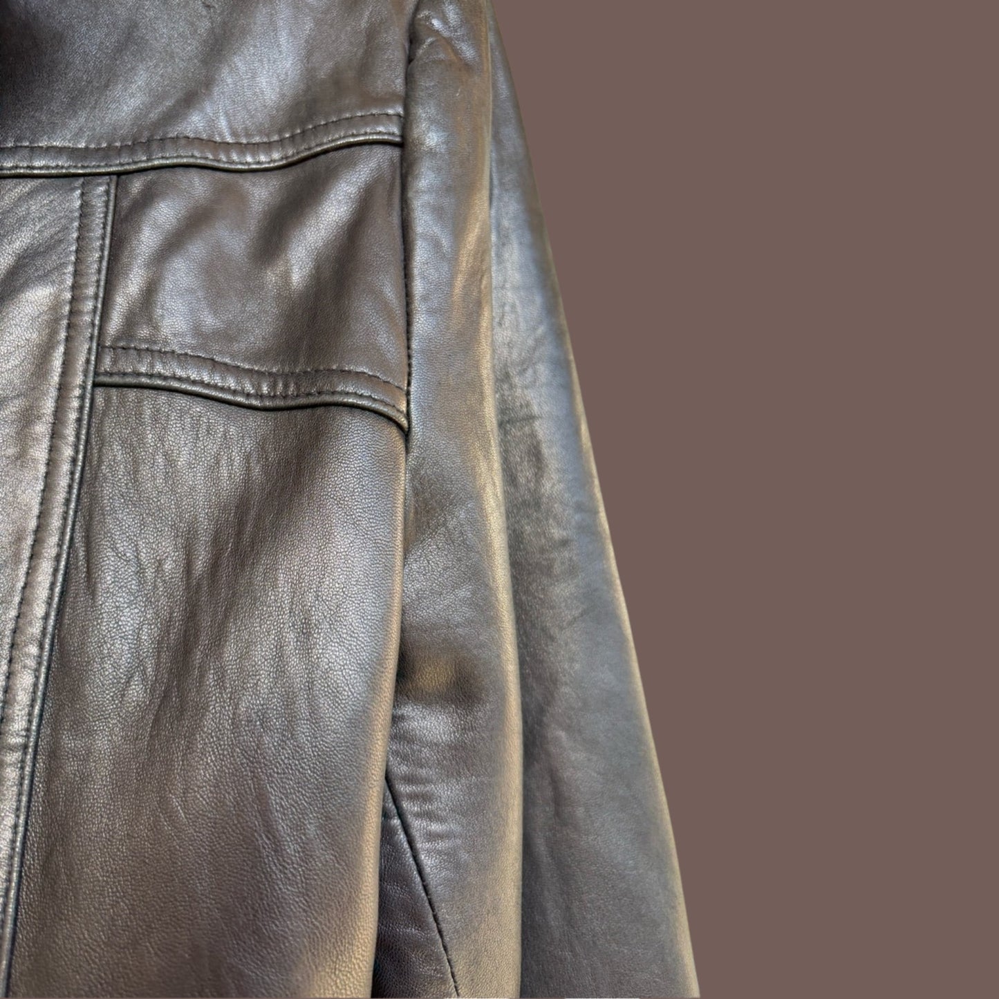 Vintage Wilsons Black Leather Jacket – 90s Mobwife Revival