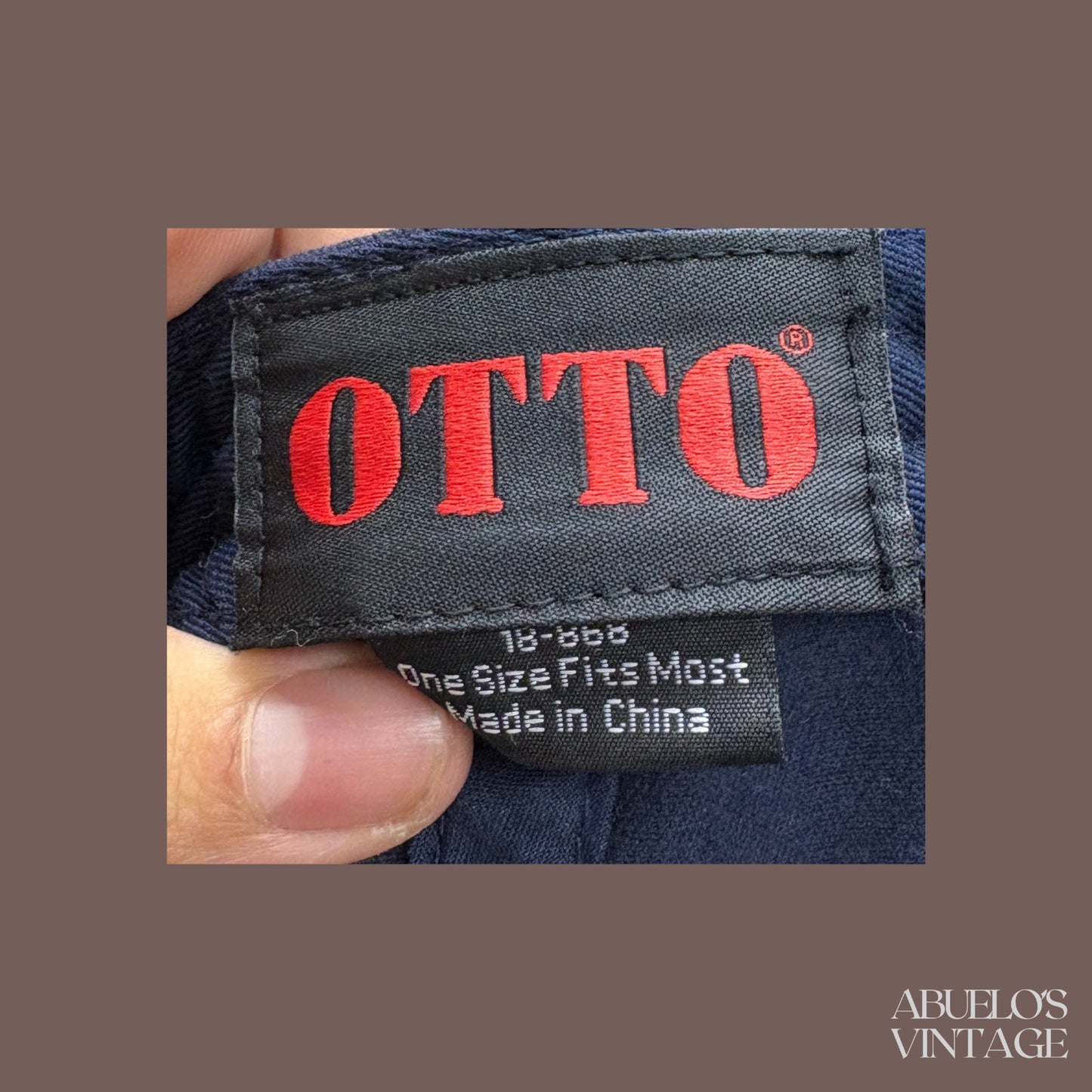 Vintage Otto Santa Barbara Sailing Strapback Hat – Nautical 90s