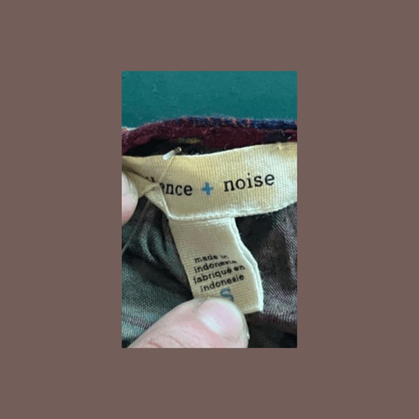 Vintage Silence + Noise Abstract Rayon Tank – 2010s Indie Darling