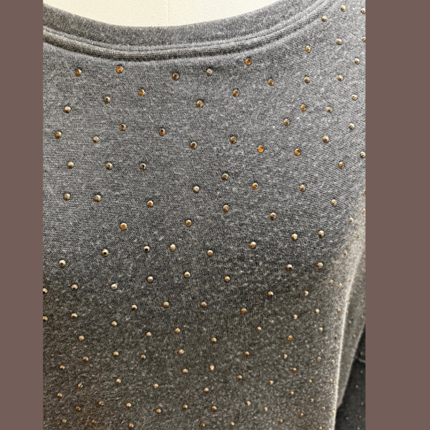 Vintage Alice + Olivia Studded Modal Pullover – 2010s Luxe Basic