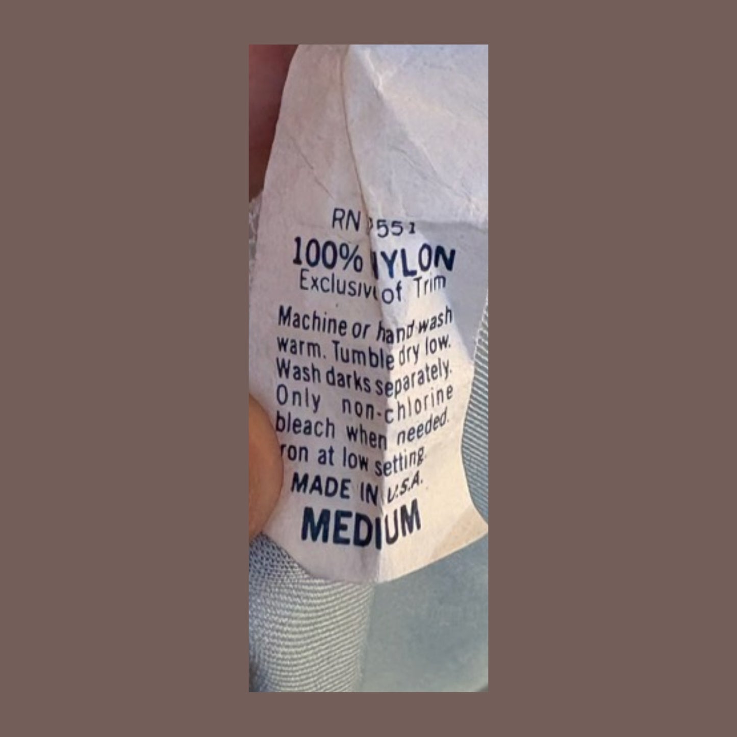 Vintage Joan Carol Lace Teddy – Powder Blue Nylon Lingerie