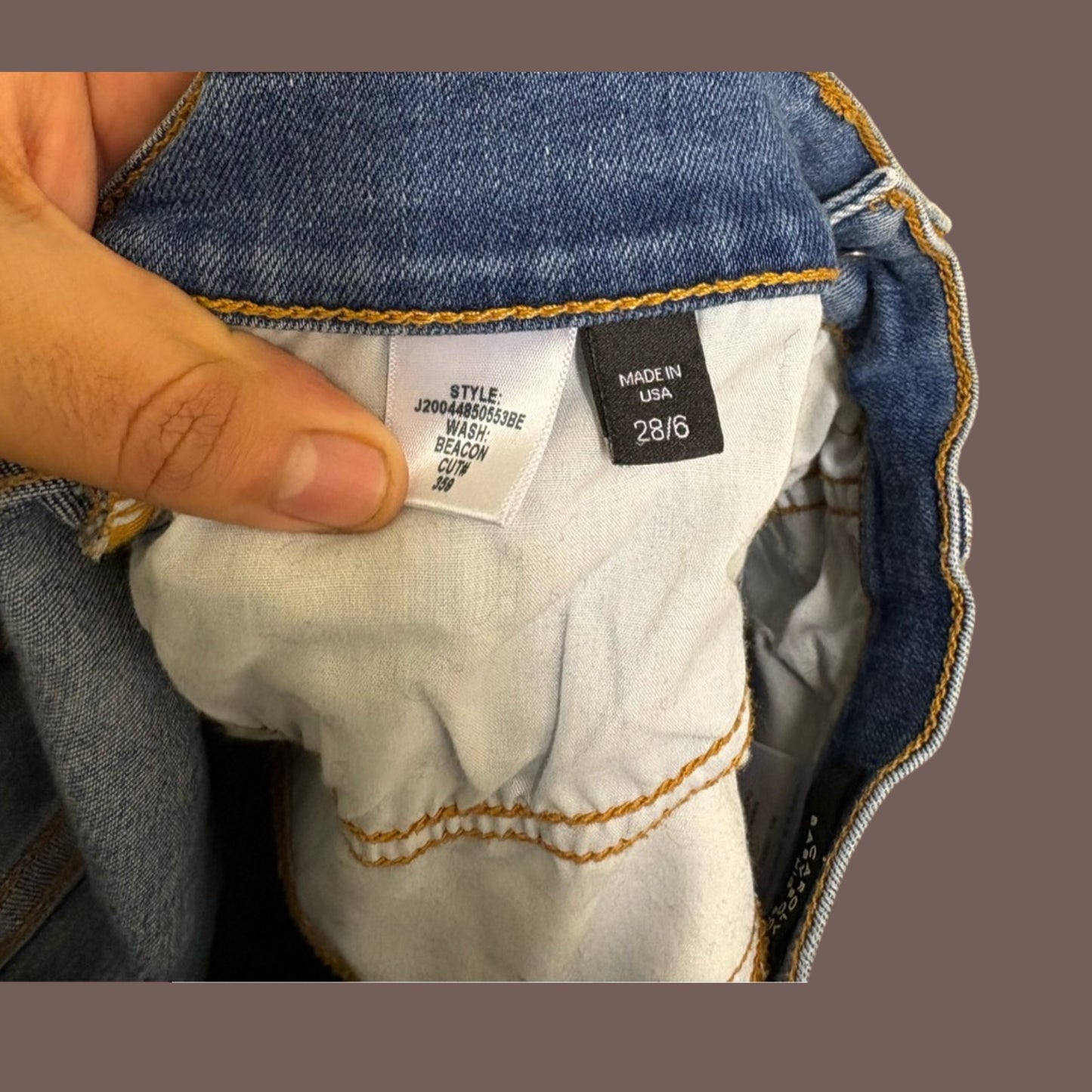 Veronica Beard Carolyn Baby Boot Jeans – High Rise Beach Wash Denim