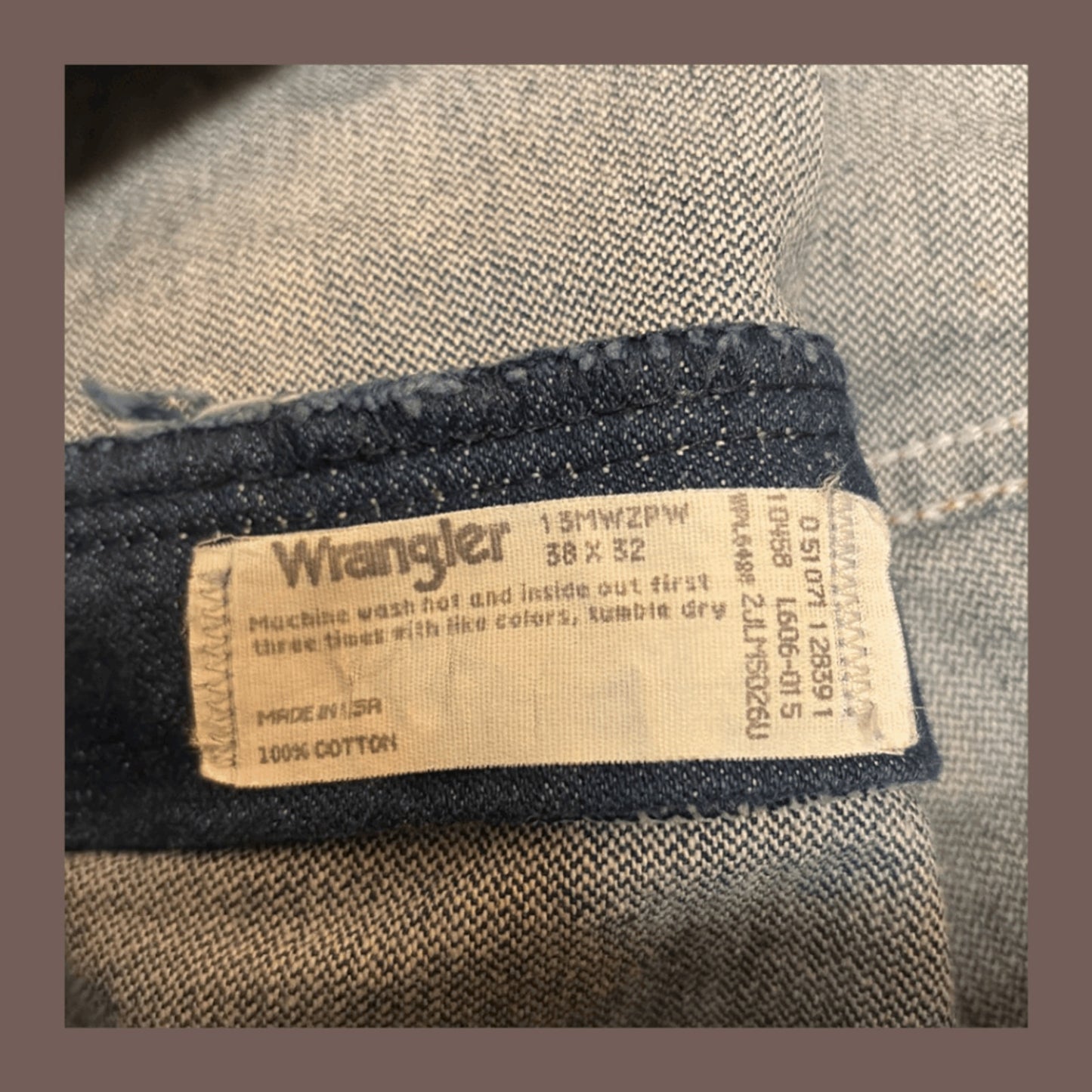 Vintage Wrangler Relaxed Fit Denim Jeans – Classic Workwear