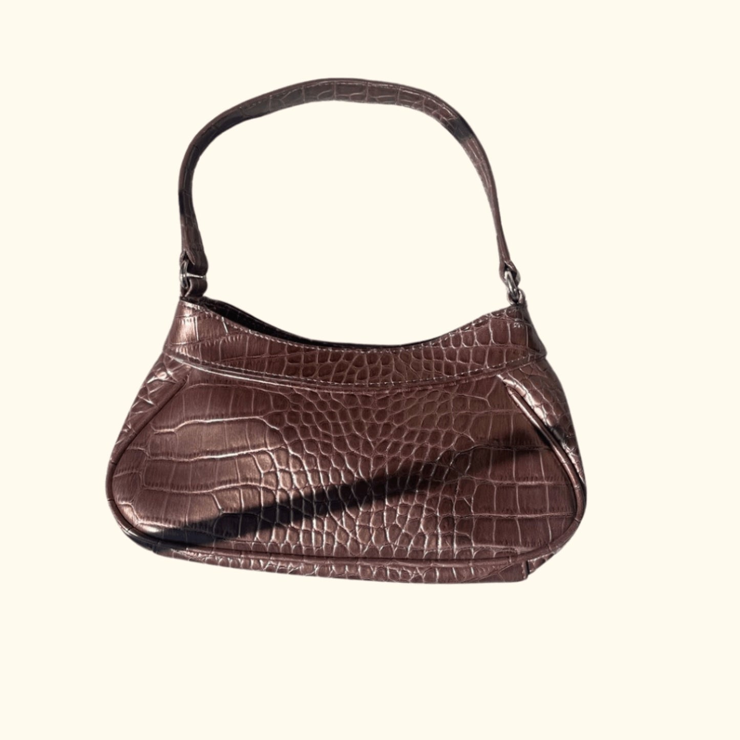 Vintage Liz Claiborne Faux Croc Hobo Bag – Y2K It-Girl Energy