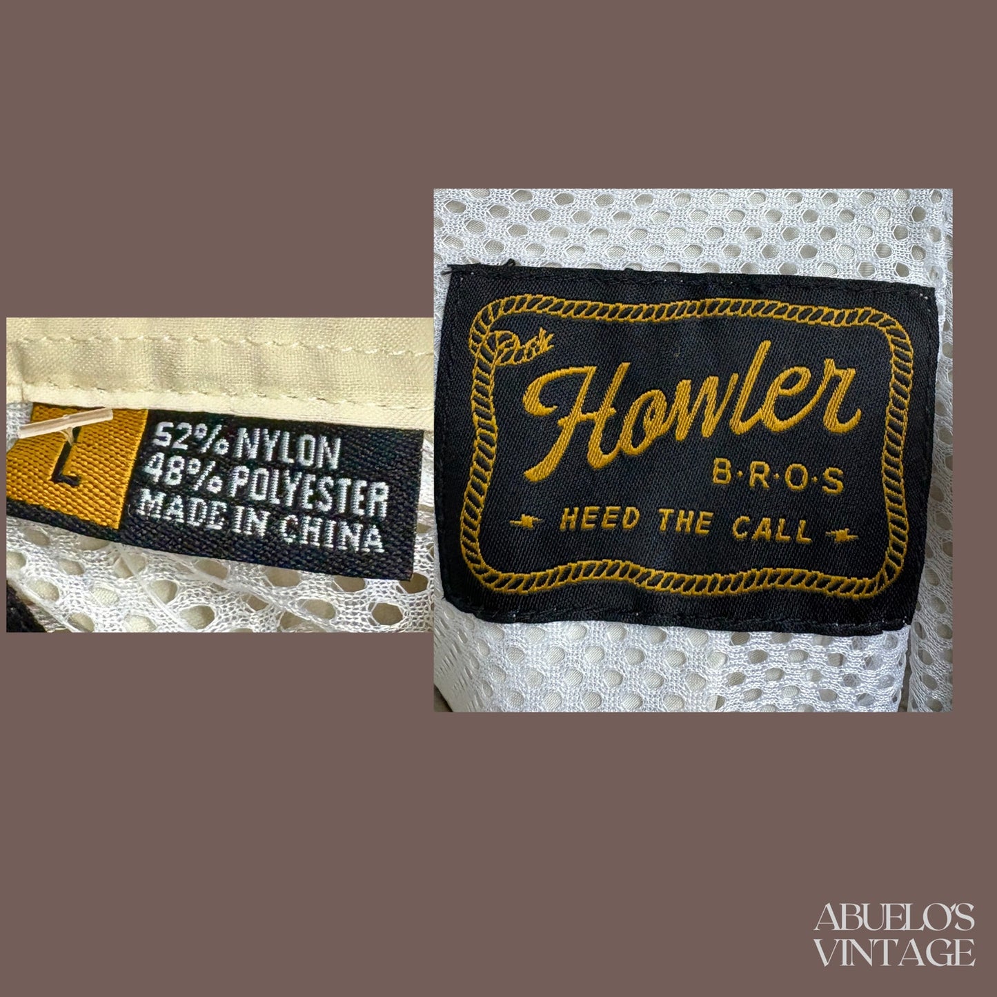 Vintage Howler Bros Western Snap Shirt – Coastal Cowboy Utility