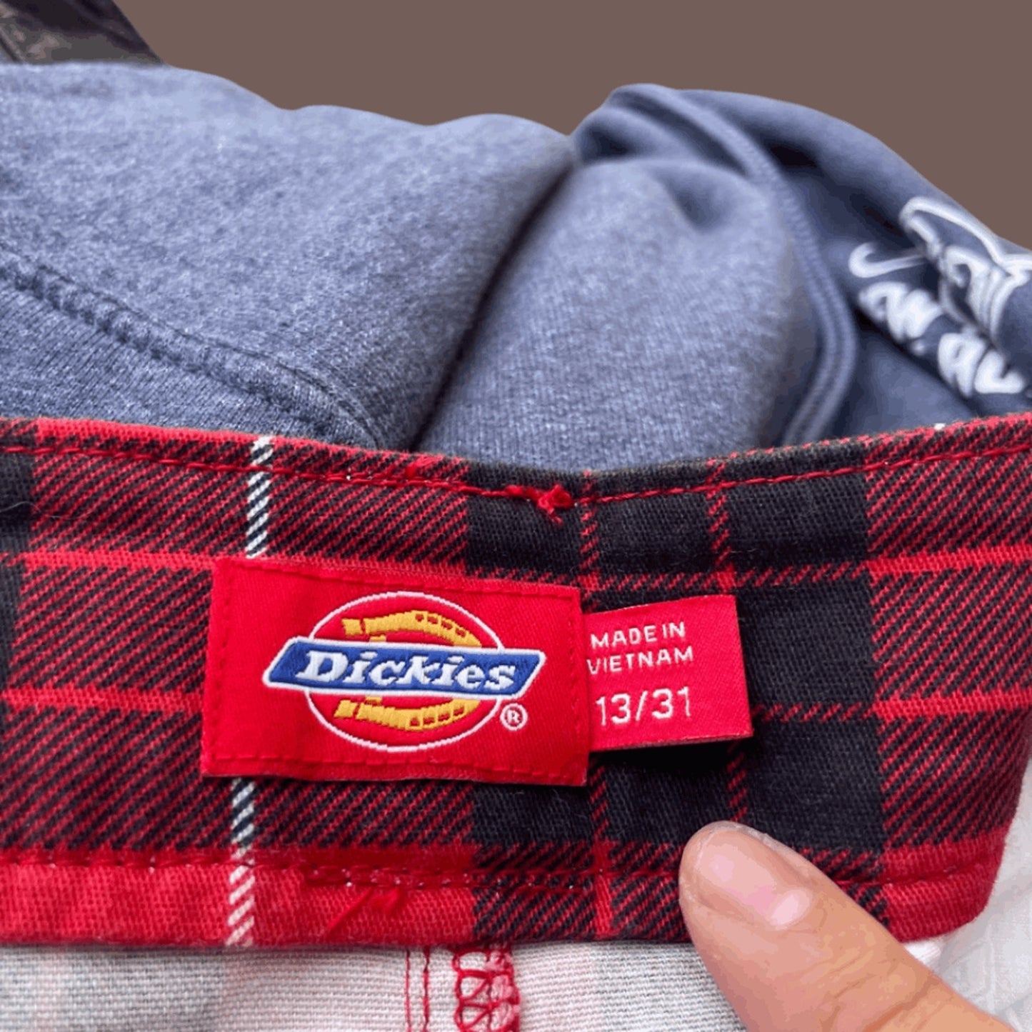 Vintage Dickies Plaid Mini Skirt – Y2K Schoolgirl Grunge