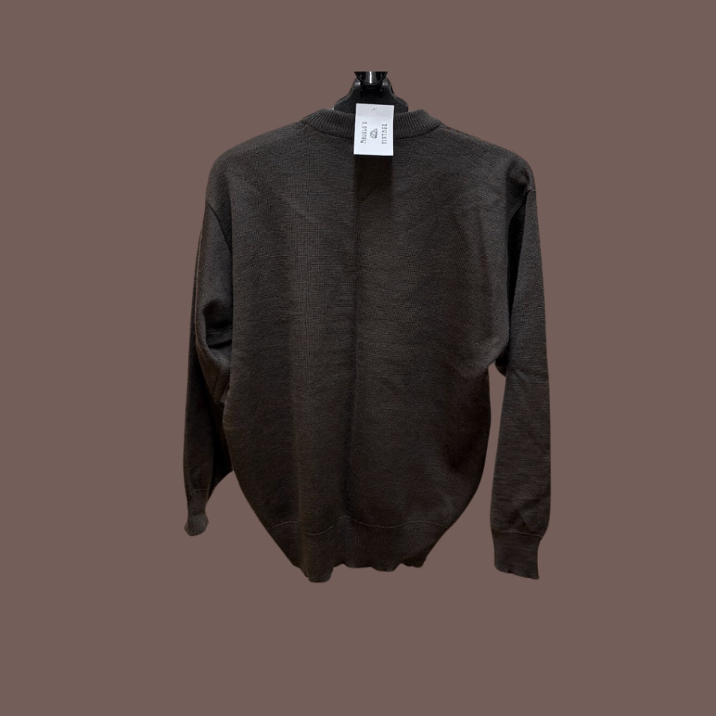 Vintage Recardo Rebecca Aztec Knit Sweater – 90s Dark Academia