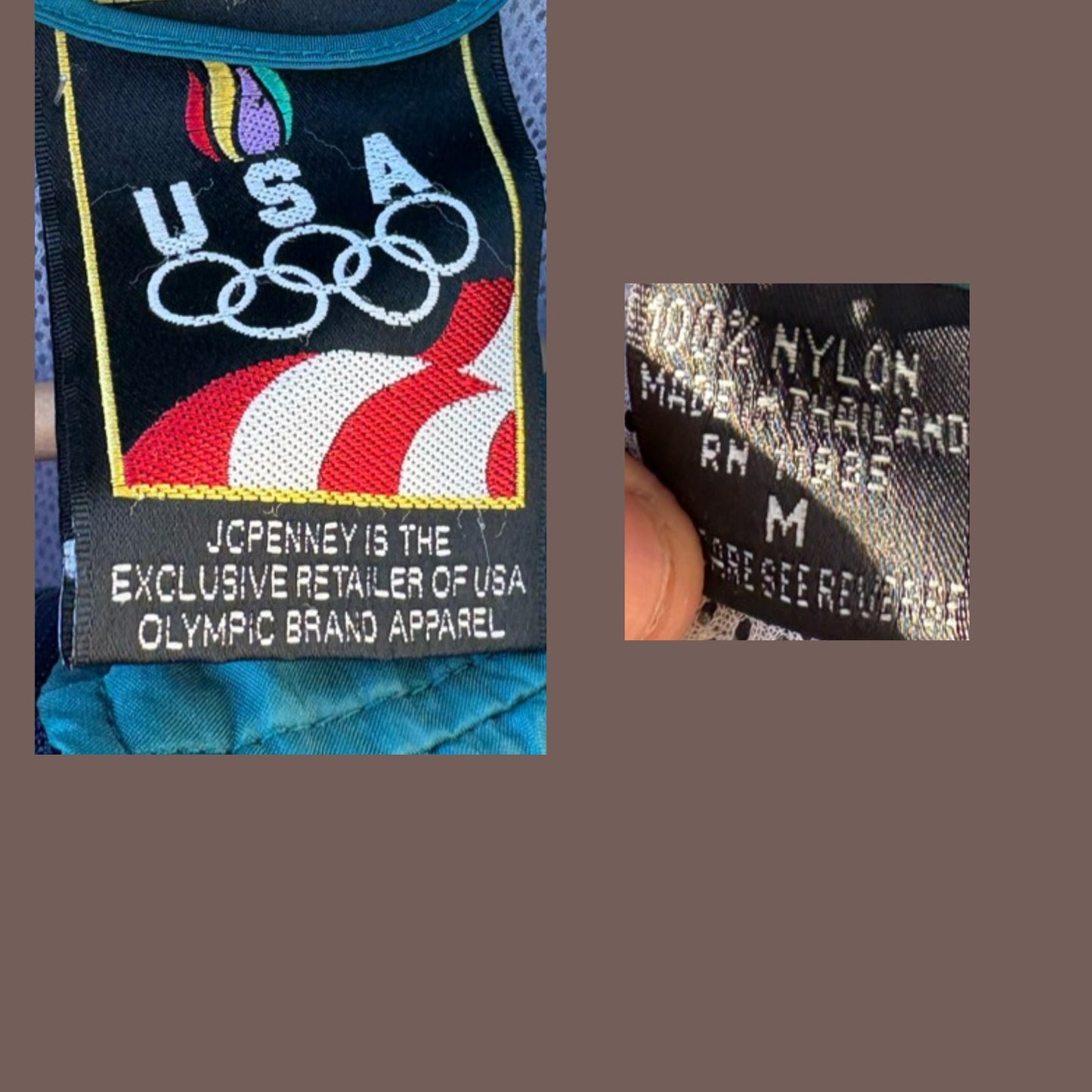 Vintage Team USA Nylon Windbreaker – 90s Olympic Sportswear