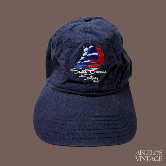 Vintage Otto Santa Barbara Sailing Strapback Hat – Nautical 90s