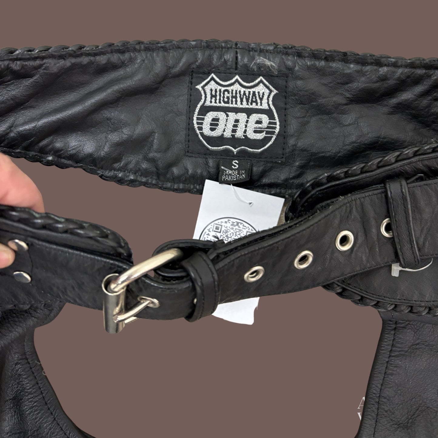 Vintage Highway One Leather Fringe Chaps – Biker Archive