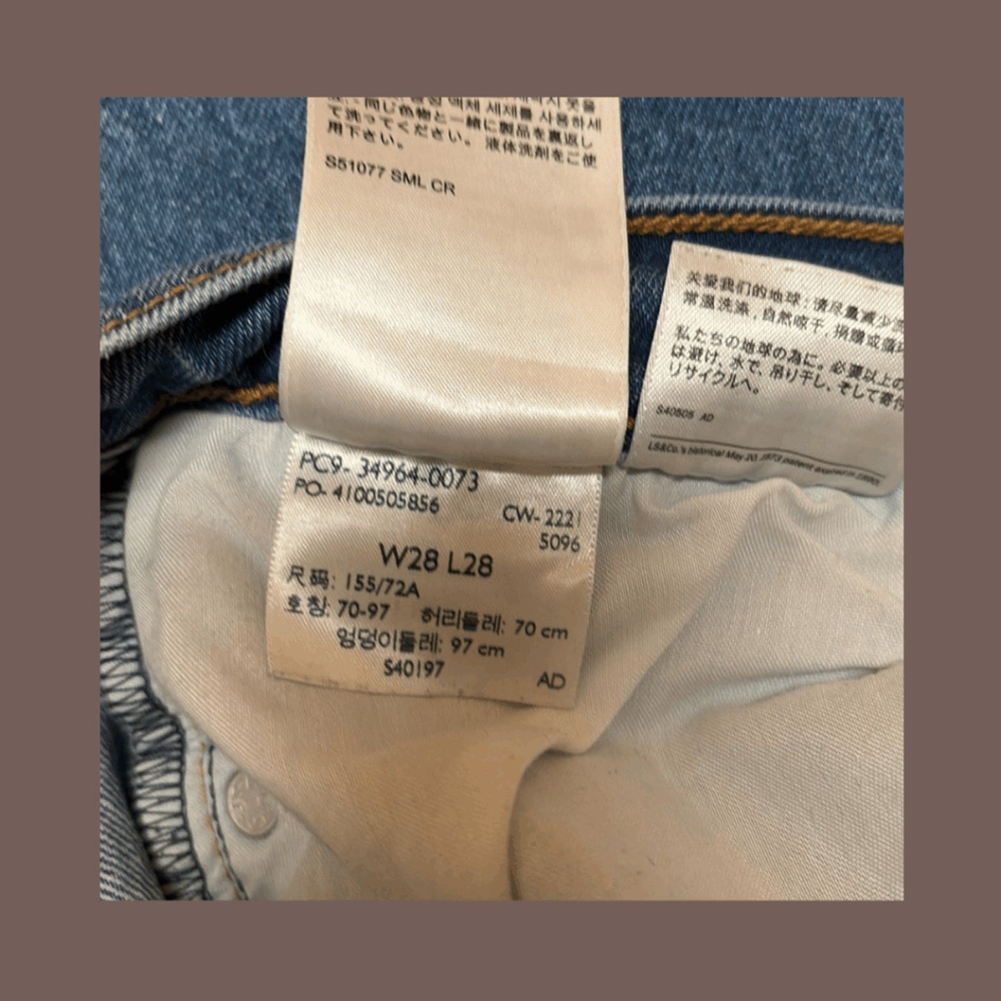 Vintage Levi’s Premium Wedgie Shorts – Raw Hem Custom Crop