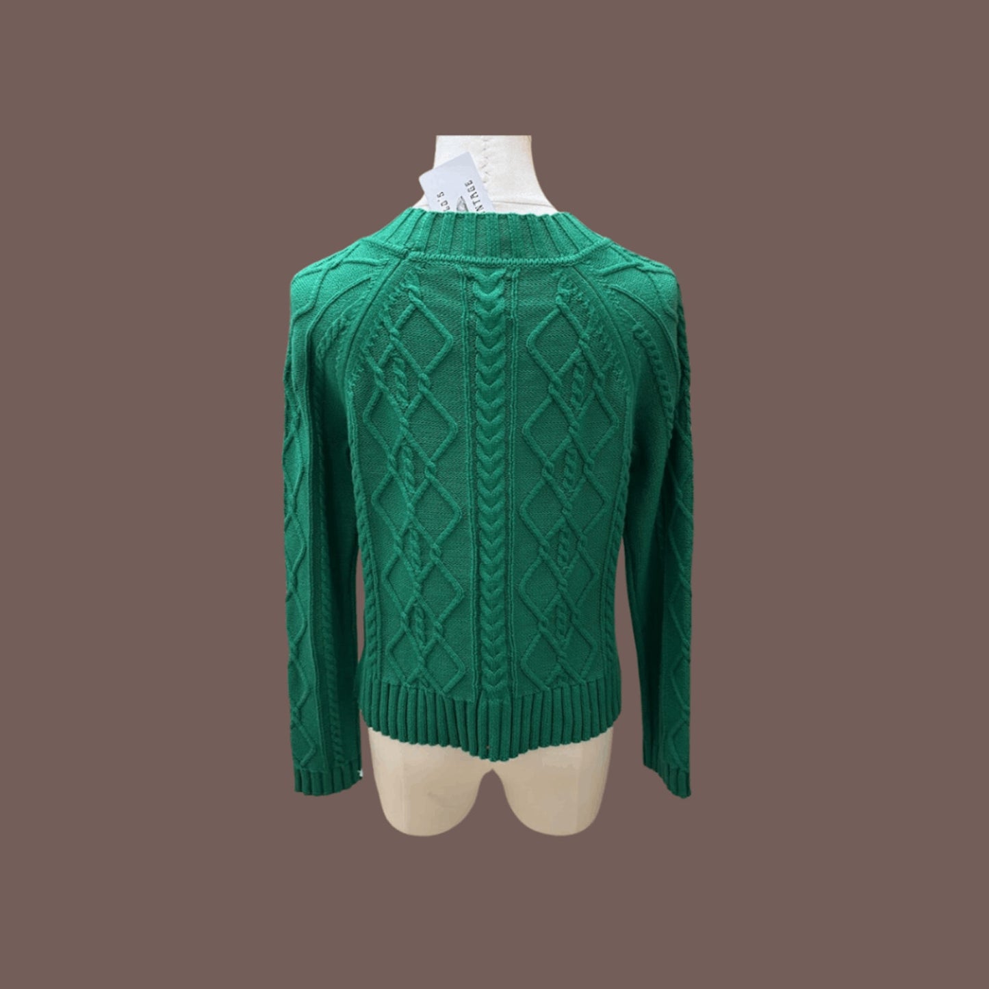 Vintage Gap Cotton Cable Sweater – Classic Preppy Staple