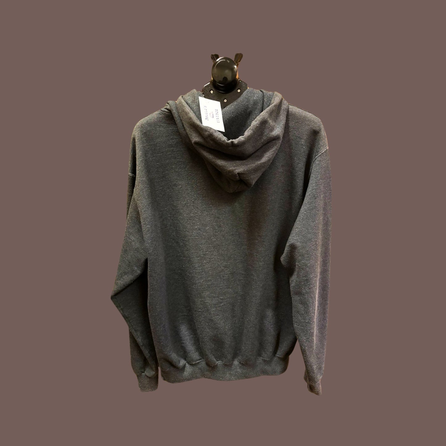 Vintage Champion Washington State Men’s Charcoal Collegiate Hoodie Size L