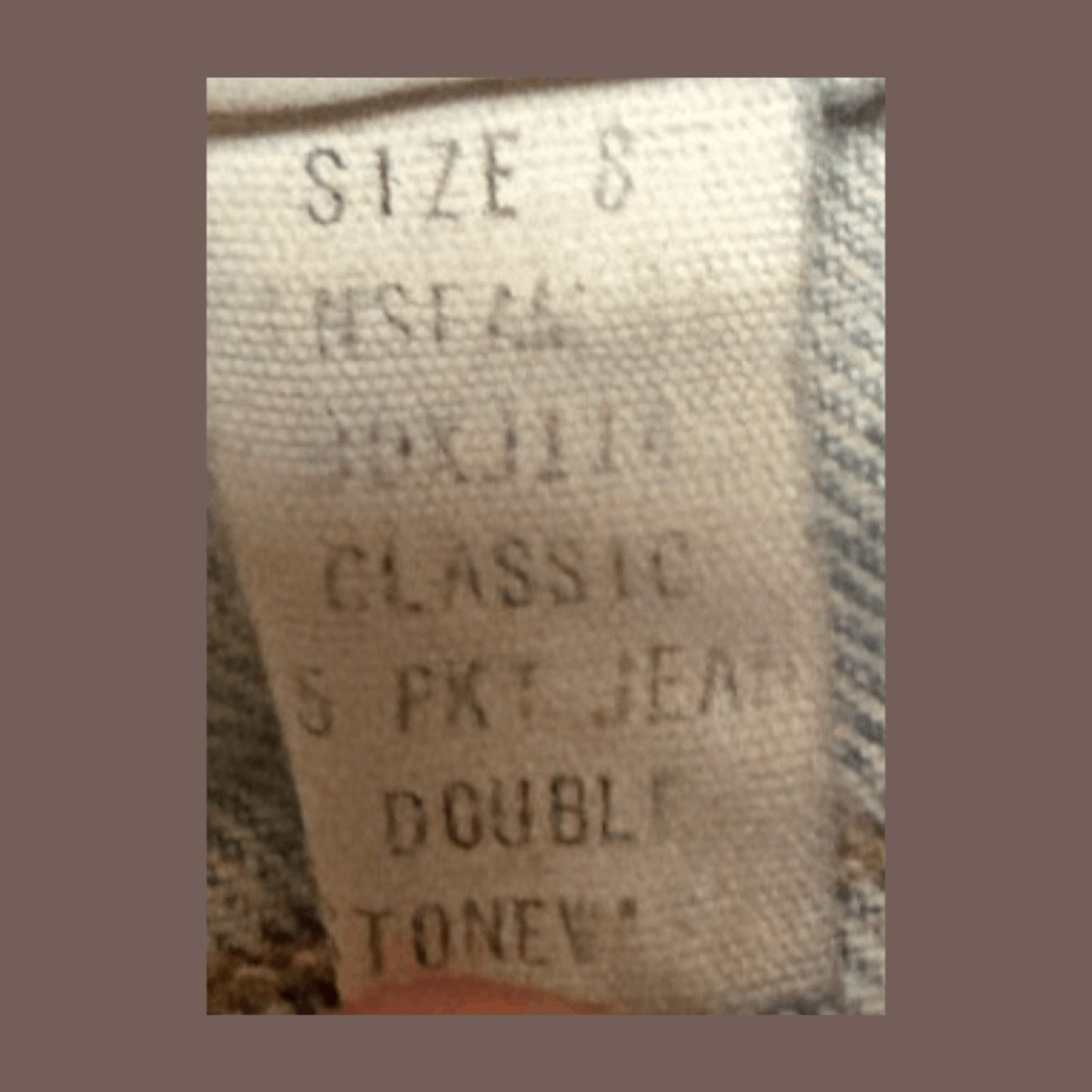 Vintage Calvin Klein Light Wash Straight Jeans – 90s Grunge