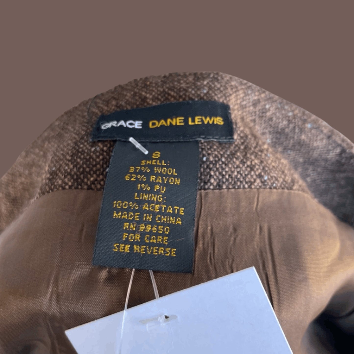 Vintage Grace Dane Lewis Pleated Wool Skirt – Dark Academia Essential