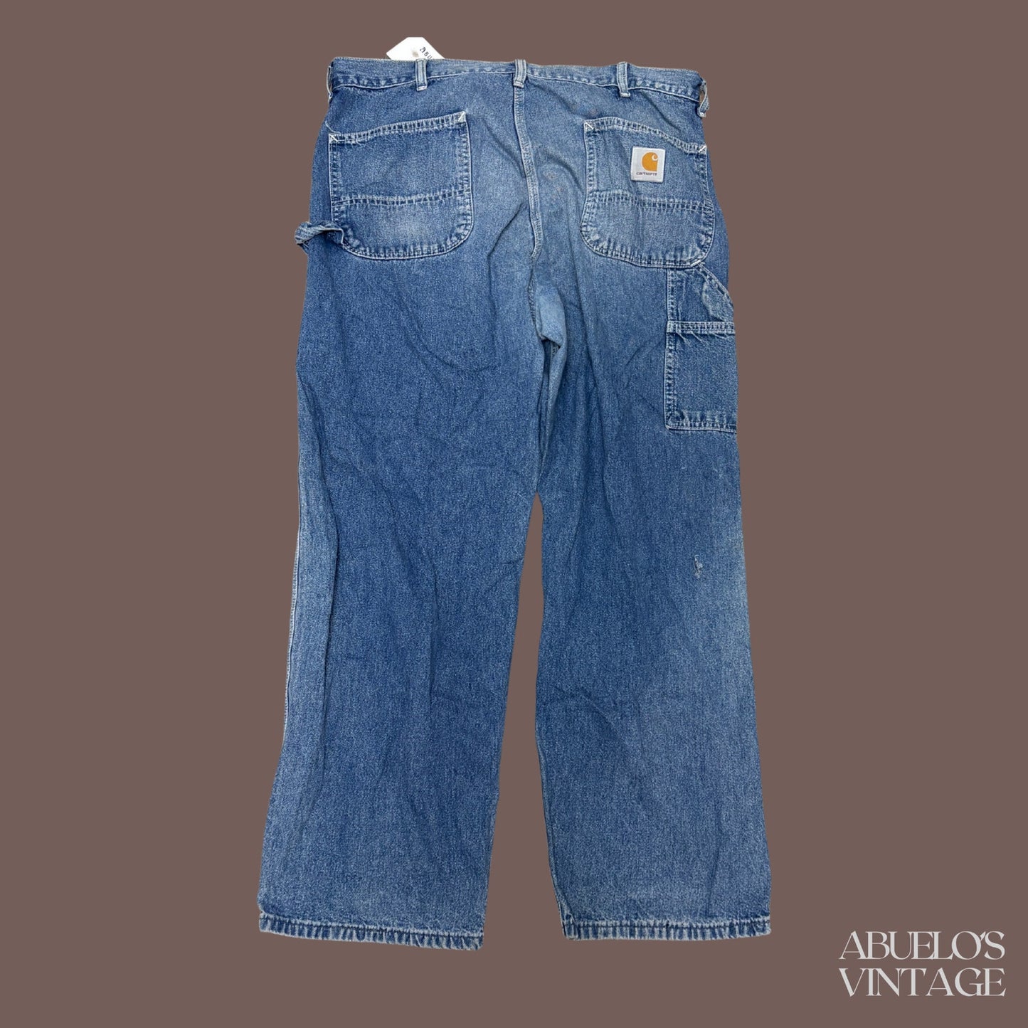 Vintage Carhartt Denim Work Pants – 90s Workwear