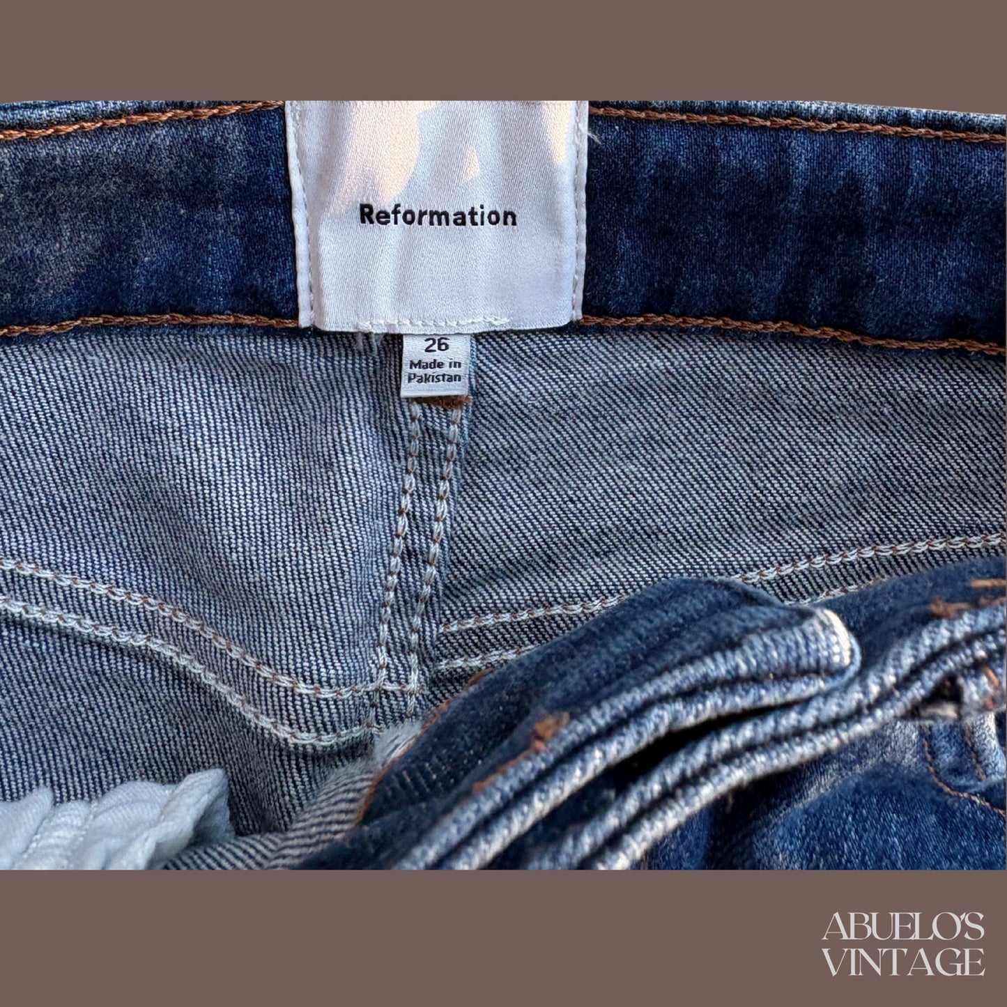 Reformation Ezra High Rise Straight Jeans – Modern Minimal Denim