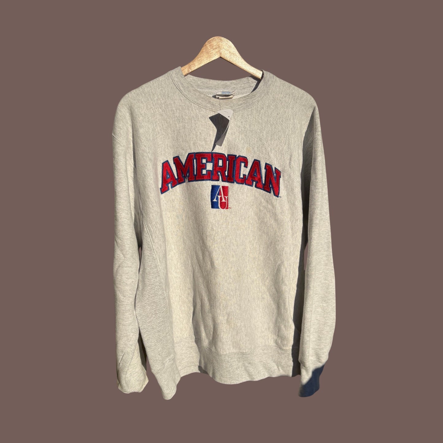 Vintage Champion Reverse Weave American University Sweatshirt – Collegiate Classic