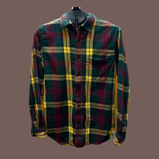 Vintage L.L. Bean Plaid Flannel Shirt – 90s Cozycore Classic