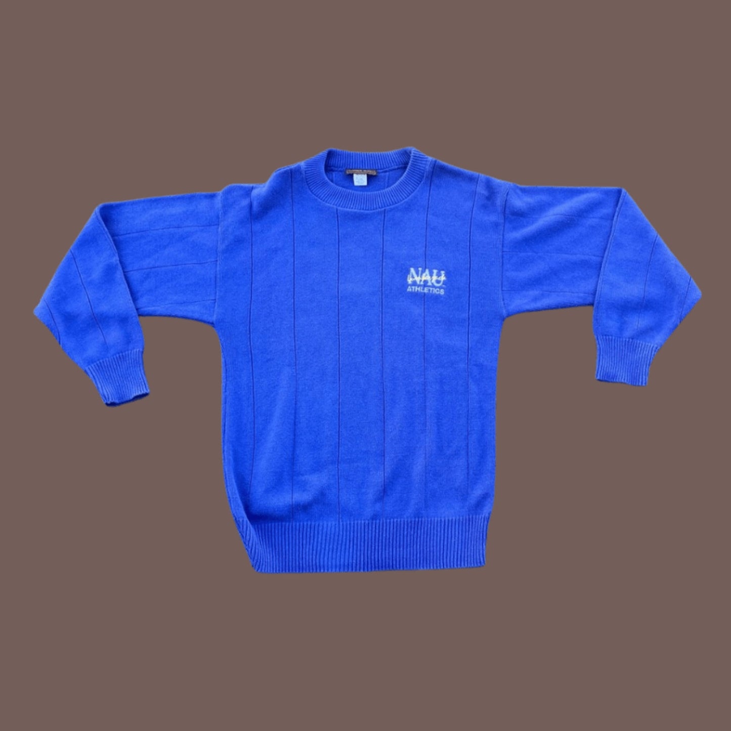 Vintage Andrew Rohan NAU Knit Sweater – 90s Preppy Sportswear