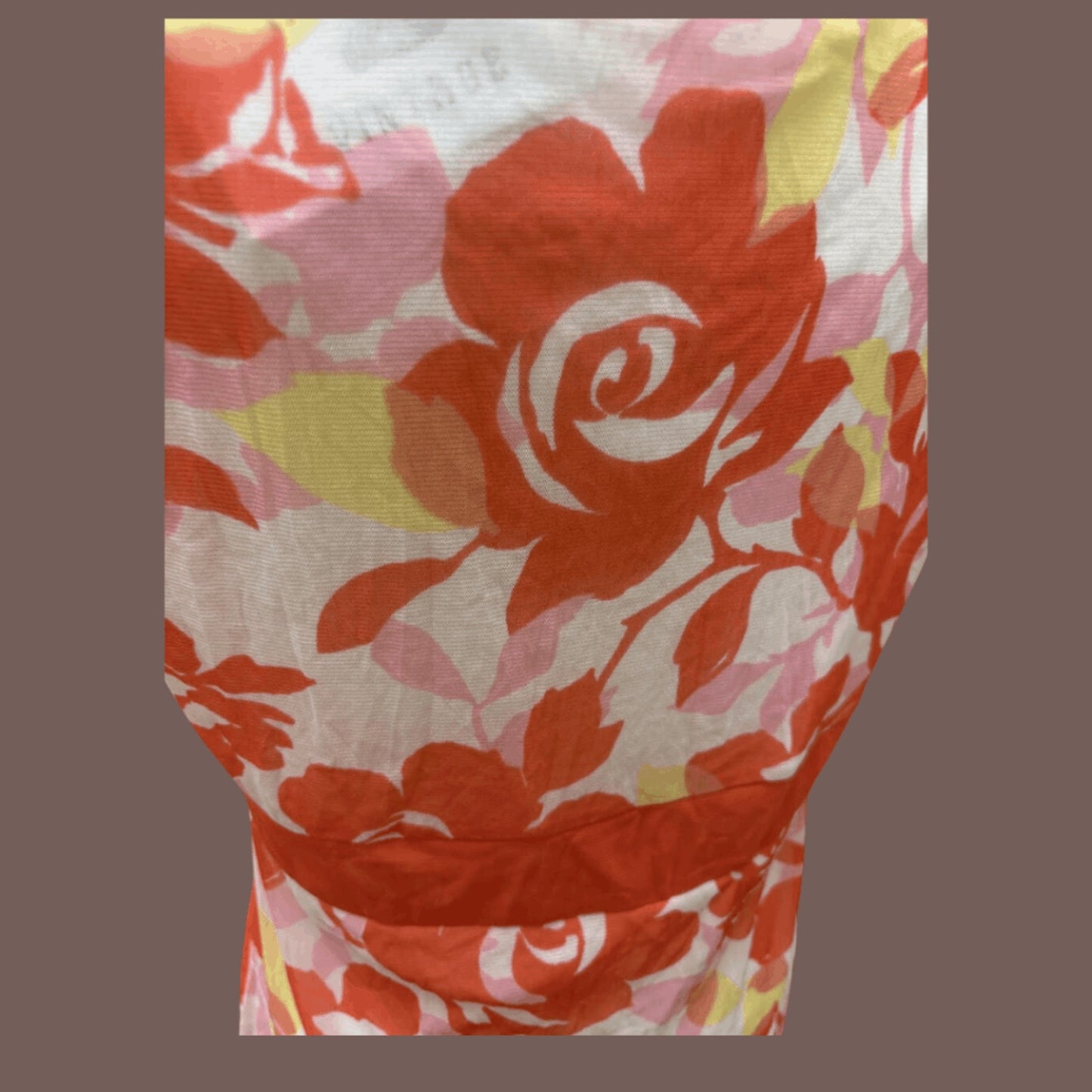 Vintage New York & Company Mesh Empire Waist Top – Y2K Floral Femme