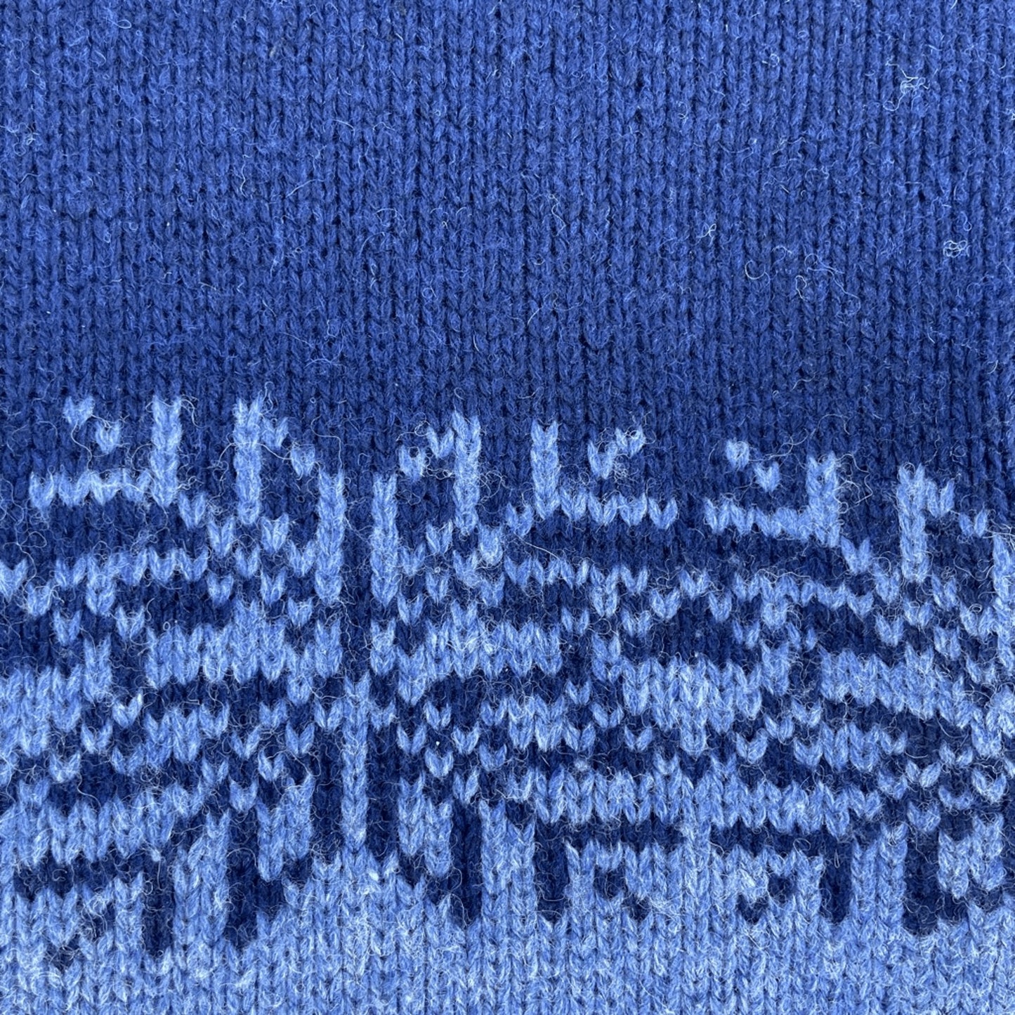 Vintage Patrol Shetland Wool Quarter-Zip Sweater – Y2K Fair Isle Classic