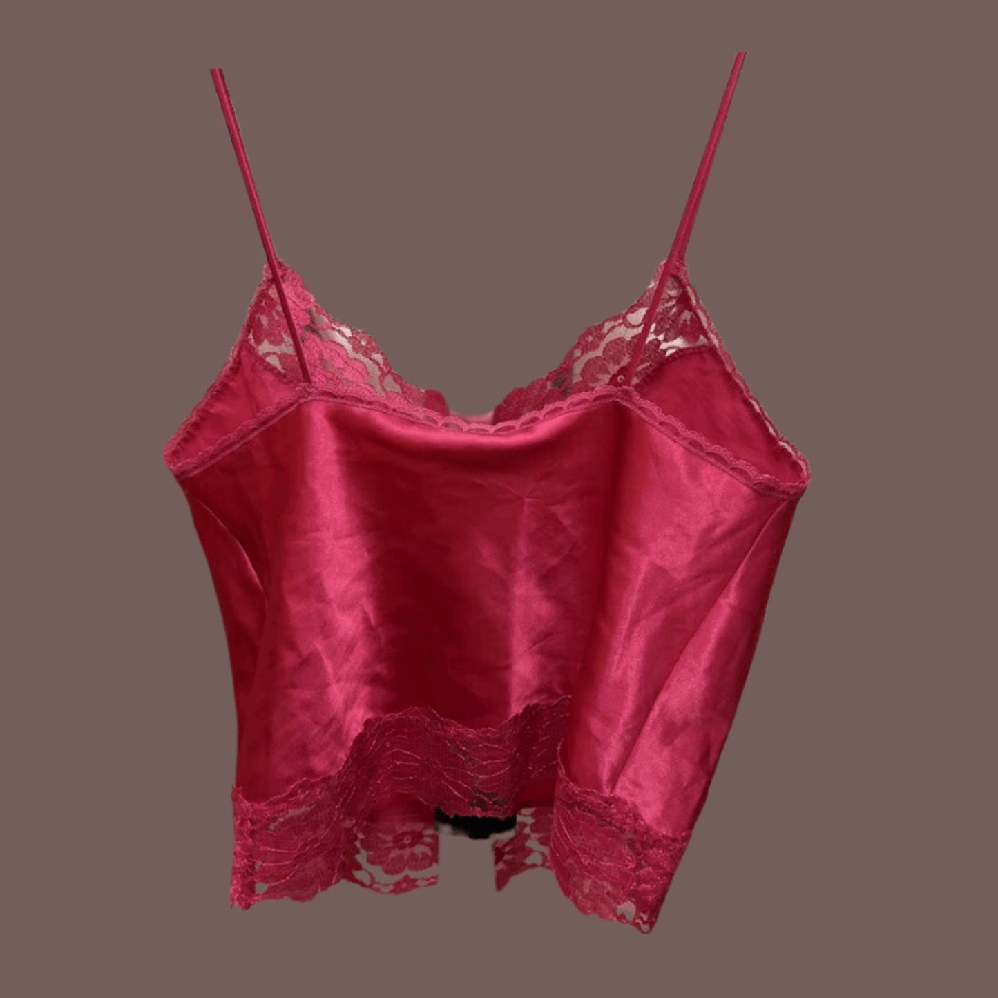 Vintage Lady Manhattan Lace Camisole – 80s Coquette Lingerie