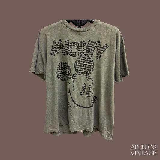 Vintage Disney Mickey Mouse Graphic T-Shirt – 80s Character Classic