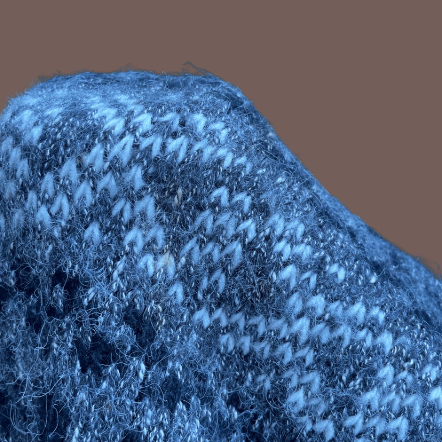 Vintage River Trader Wool Blend Pullover Sweater – 80s Fair Isle Style