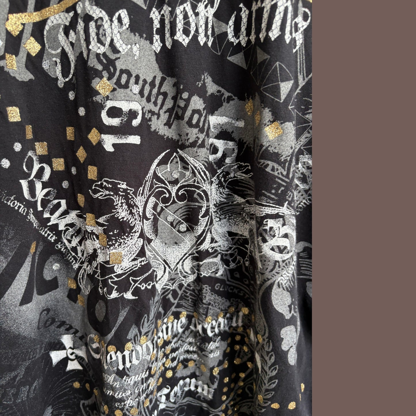 Vintage Southpole Graphic Tunic Tee – Y2K Mall Goth
