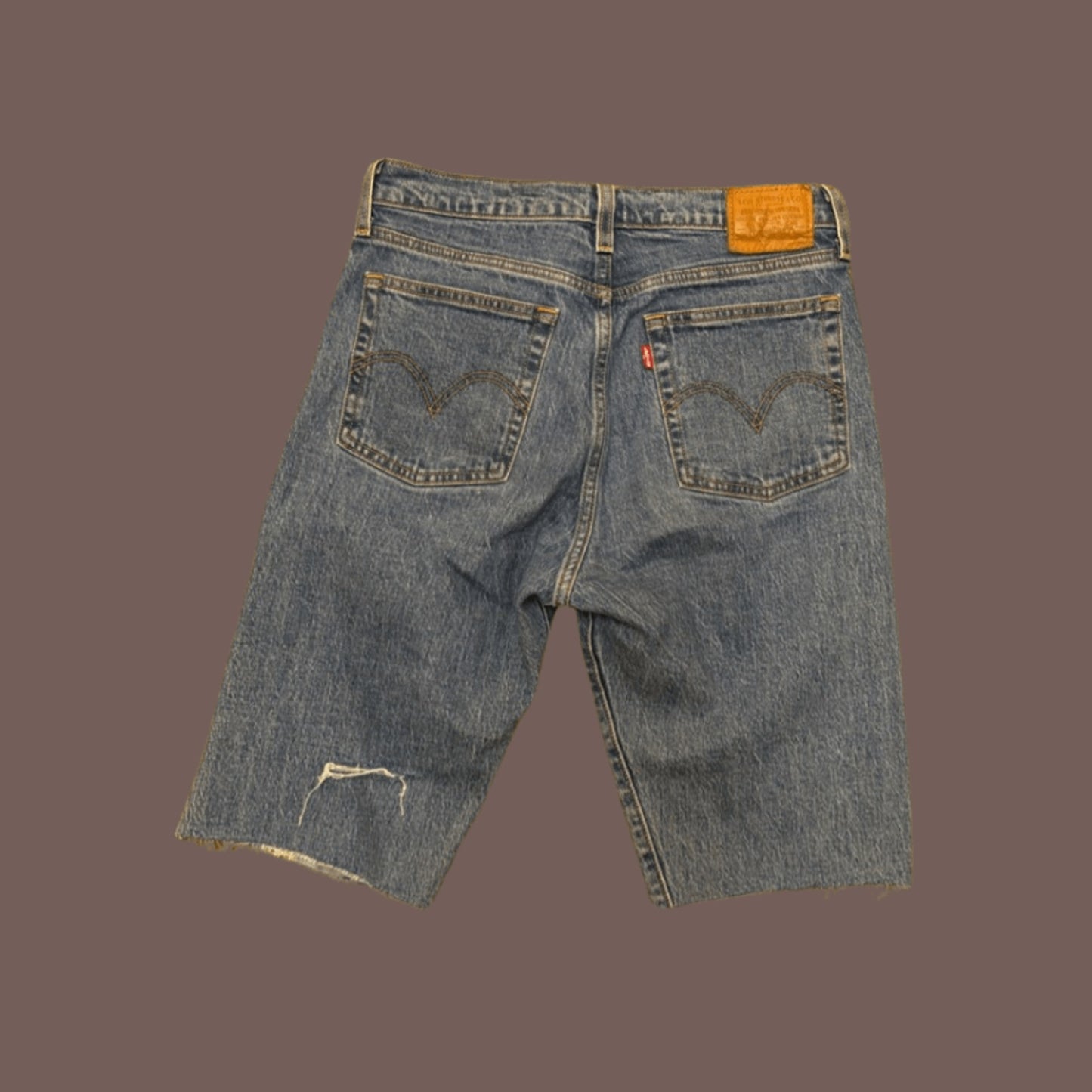 Vintage Levi’s Premium Wedgie Shorts – Raw Hem Custom Crop