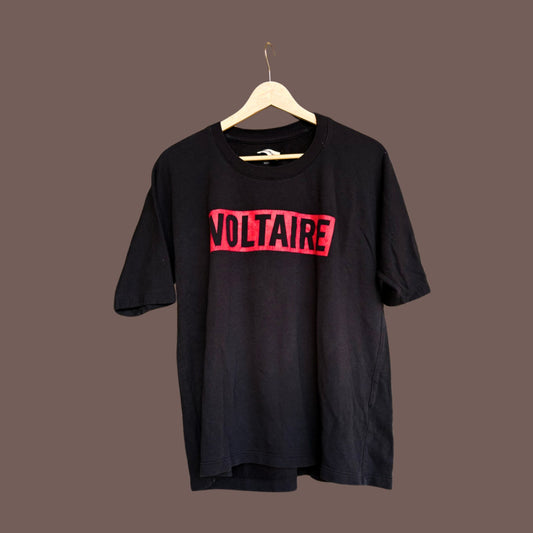 Vintage Zadig & Voltaire Logo Tee – 2010s Indie Vanguard