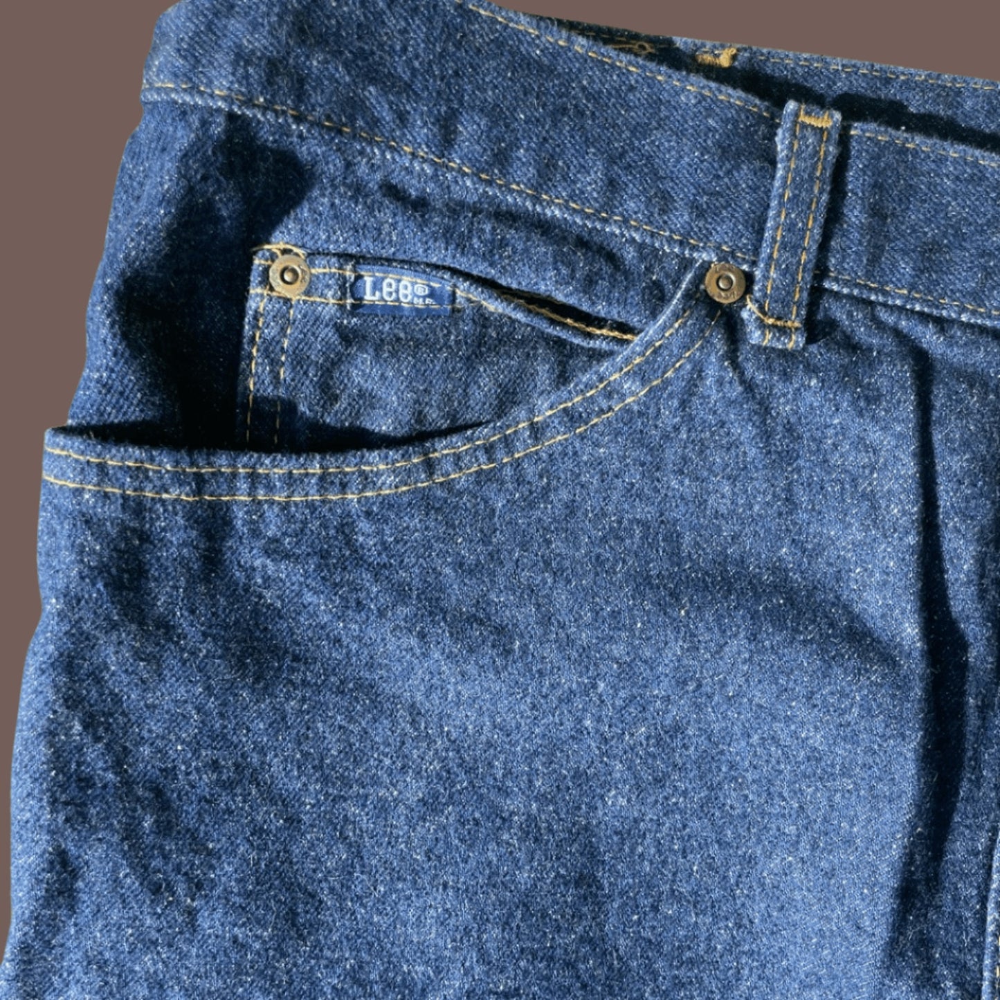Vintage Lee Straight Leg Jeans – 70s USA Union-Made Denim