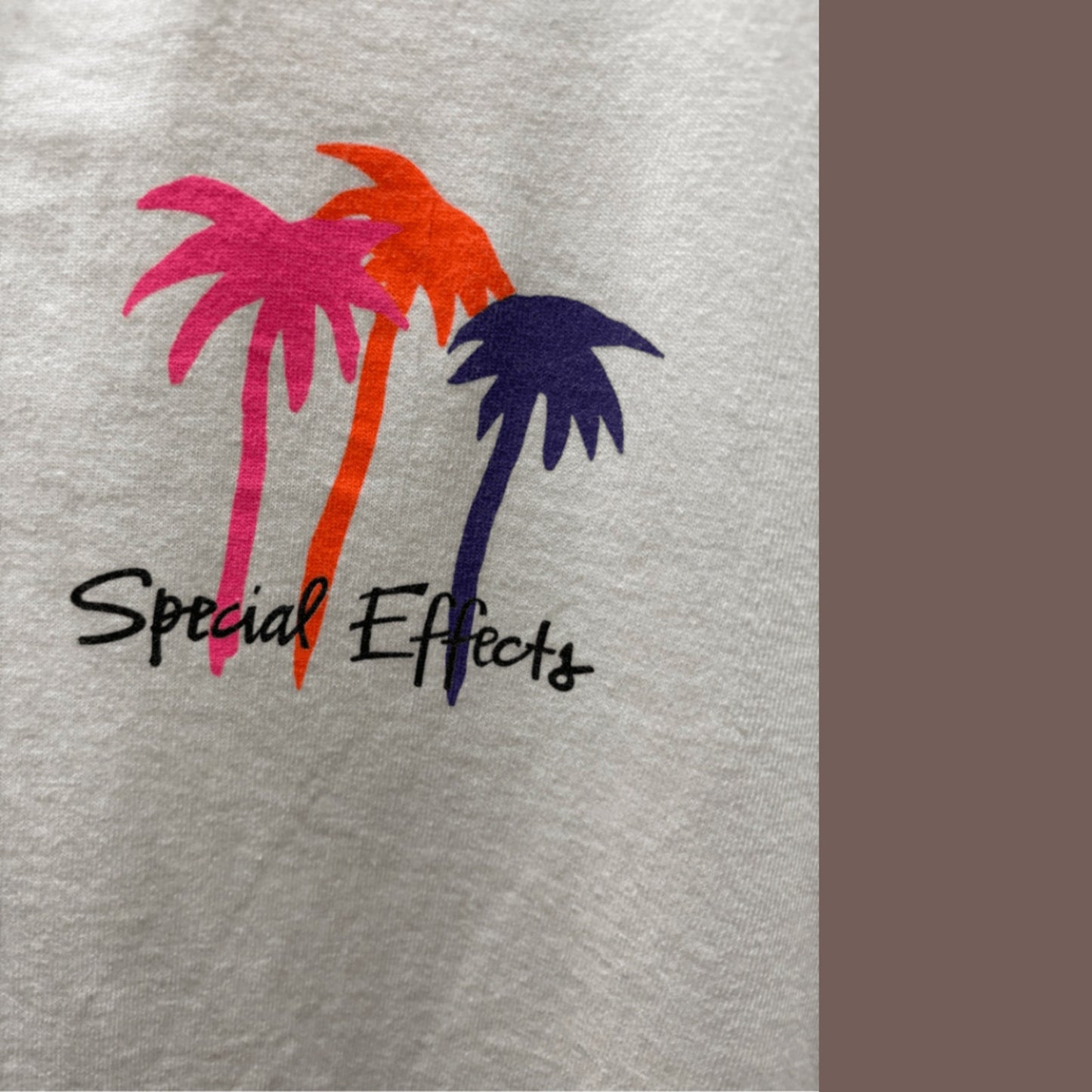 Vintage Fruit of the Loom T-Shirt K. Telfer 1992 Special Effects XXL 90s USA