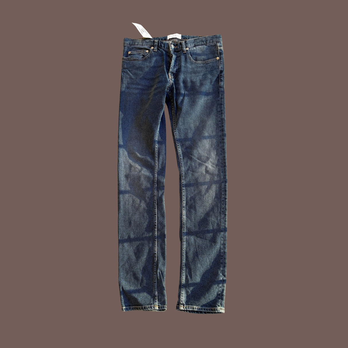 Vintage Sandro Paris Etroit Slim Fit Jeans – Medium Wash Denim