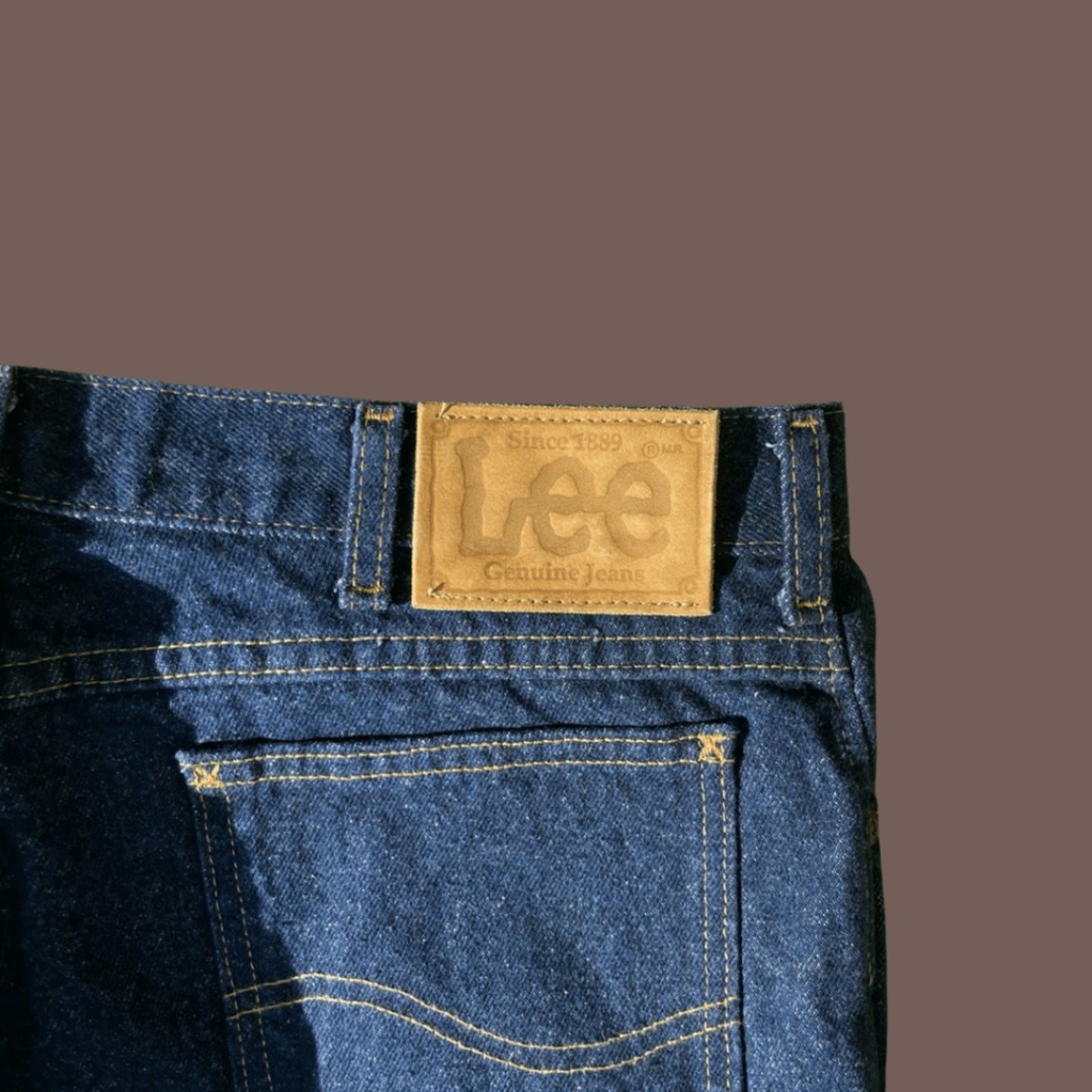 Vintage Lee Straight Leg Jeans – 70s USA Union-Made Denim