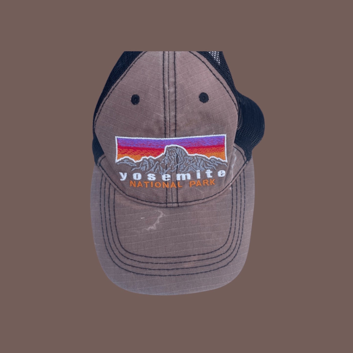 Vintage Yosemite National Park Trucker Hat – Sunset Outdoor Style
