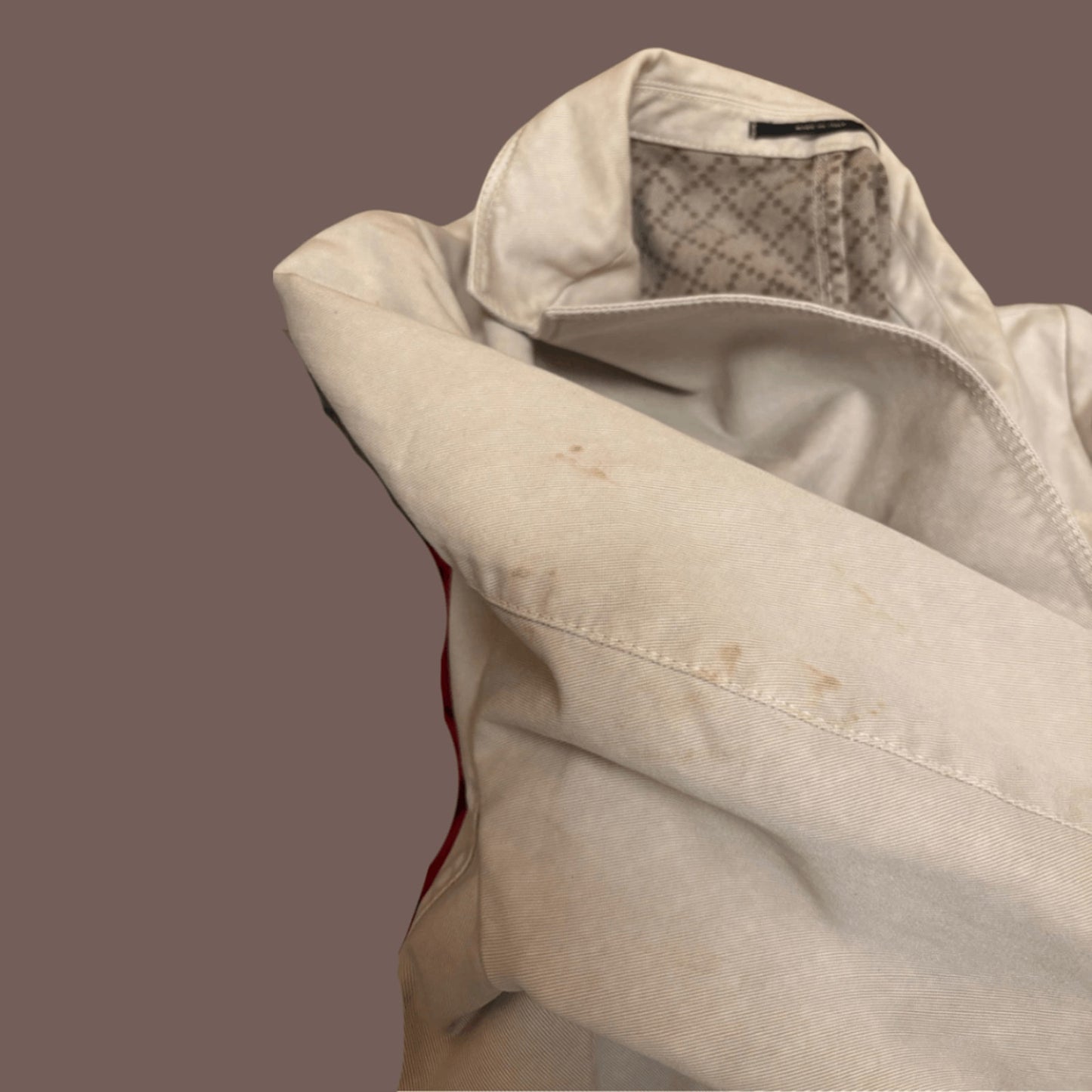 Vintage Gucci Cotton Workwear Blazer – 2000s Italian Menswear