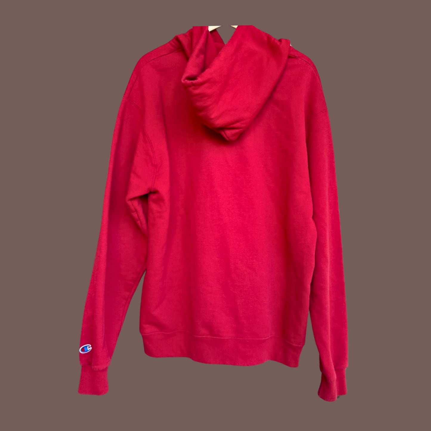 Vintage Champion Stanford Hoodie – Classic Collegiate Red