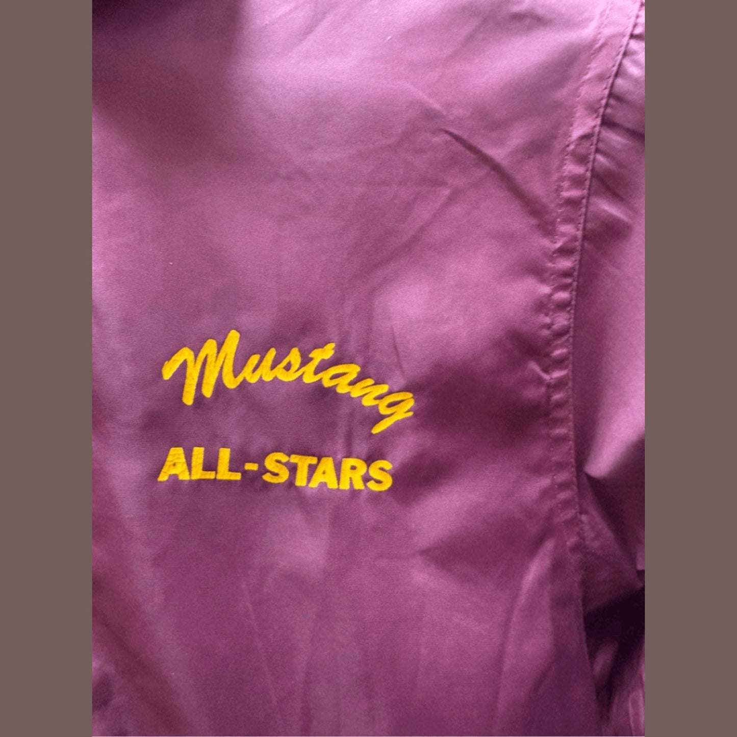 Vintage Dunbrooke Mustang All-Stars Coach Jacket – 1960s El Cerrito