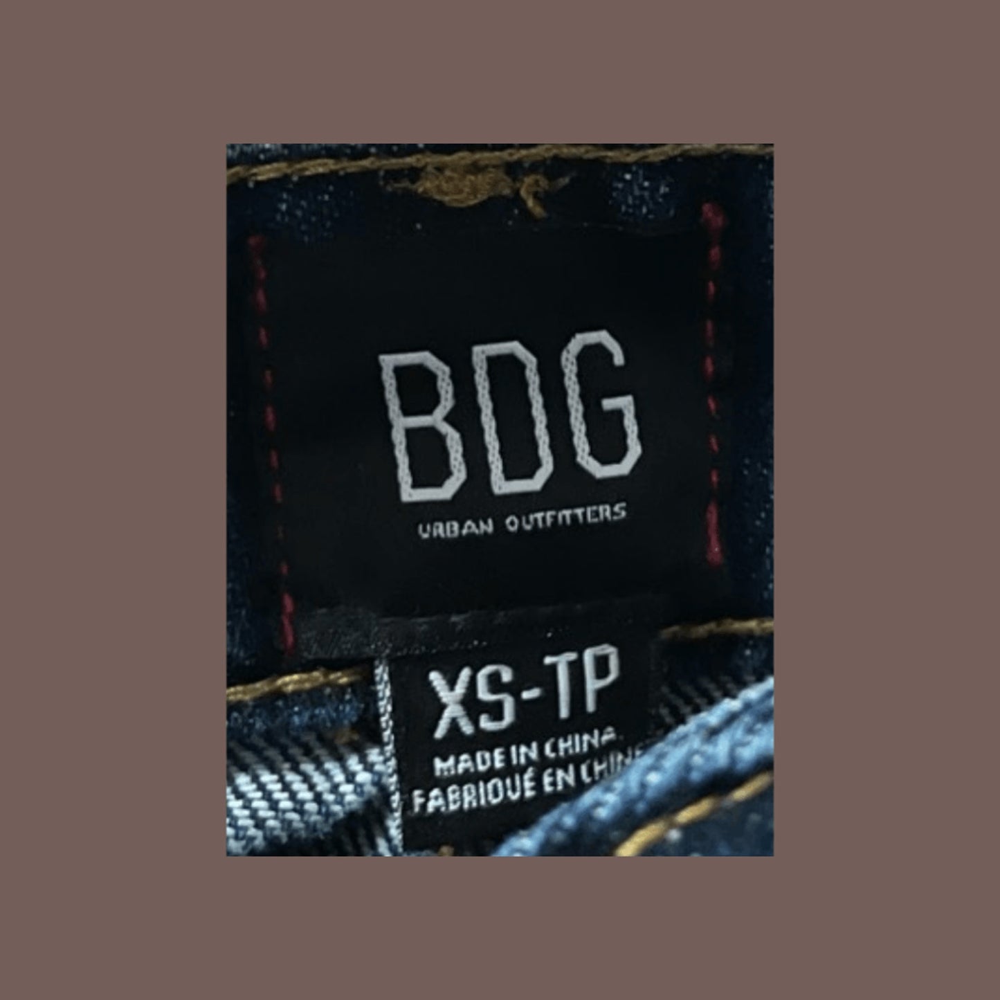 Vintage BDG Raw Hem Denim Mini Skirt – Retro Cool