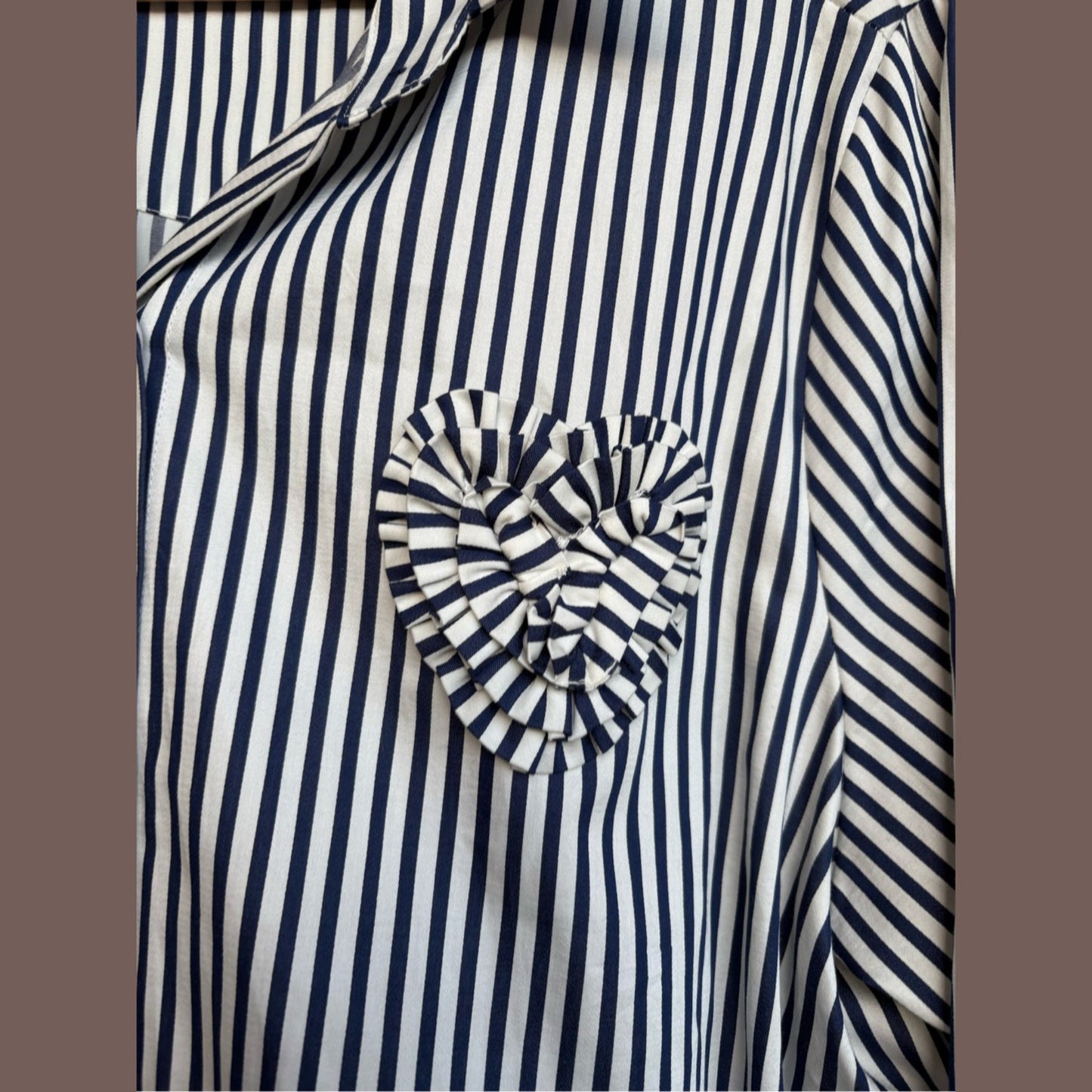 Vintage Kate Spade Striped Shirtdress – Coquette Prep Classic