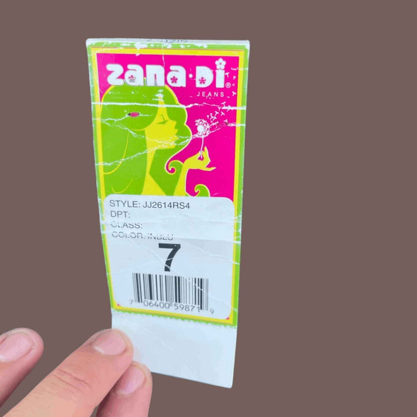 Vintage Zana Di Flare Jeans – Y2K Low-Rise Retro