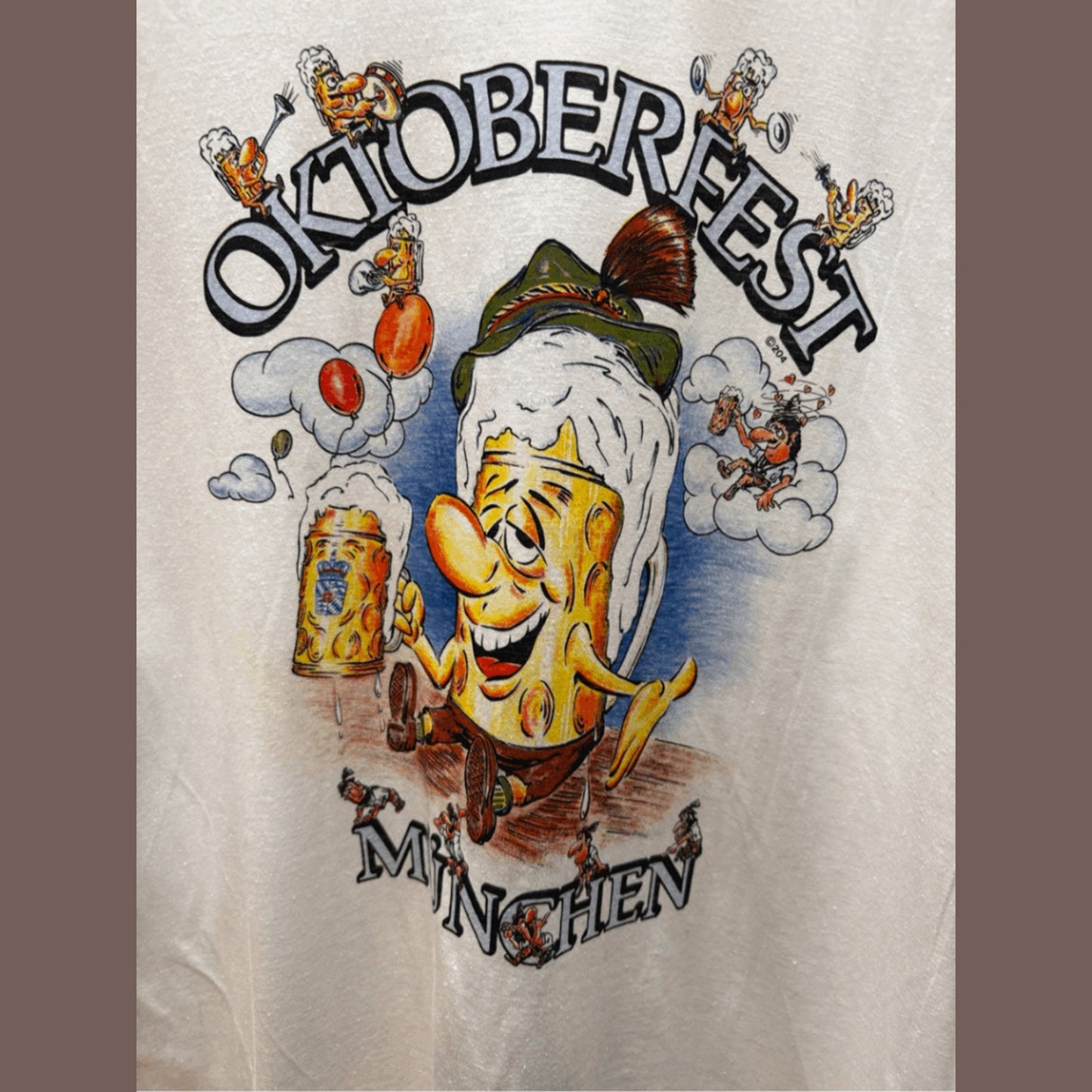 Vintage Oktoberfest München Graphic Tee – 1994 Festival Style