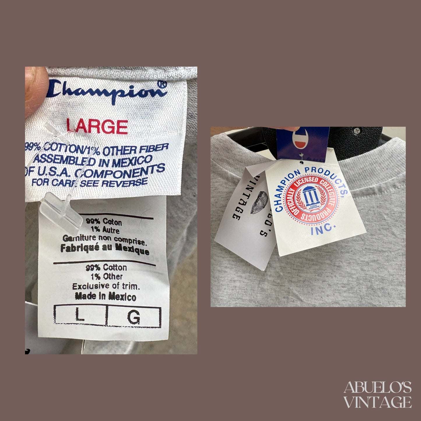 Vintage Champion Tufts University Alumni T-Shirt – 90s Collegiate