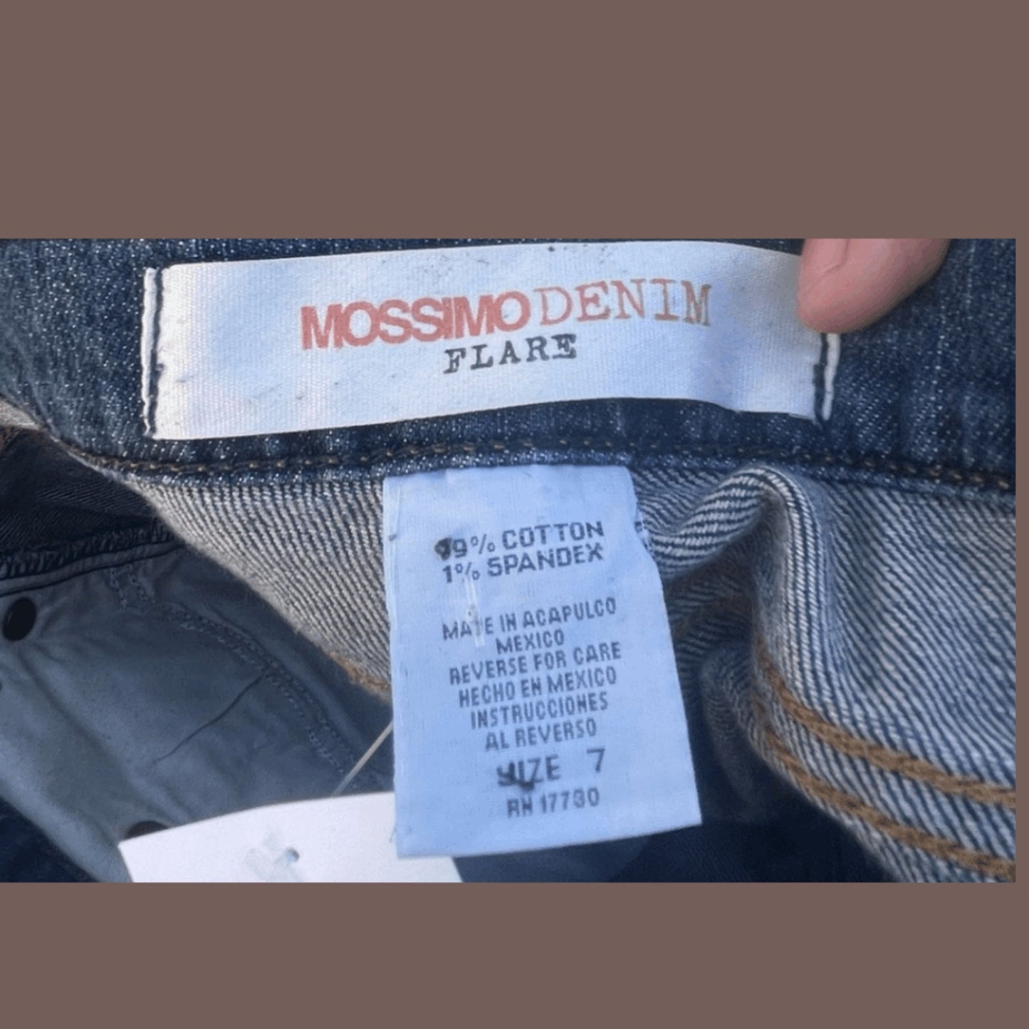 Vintage Mossimo Boot Cut Jeans – 2000s Y2K Casual Classic