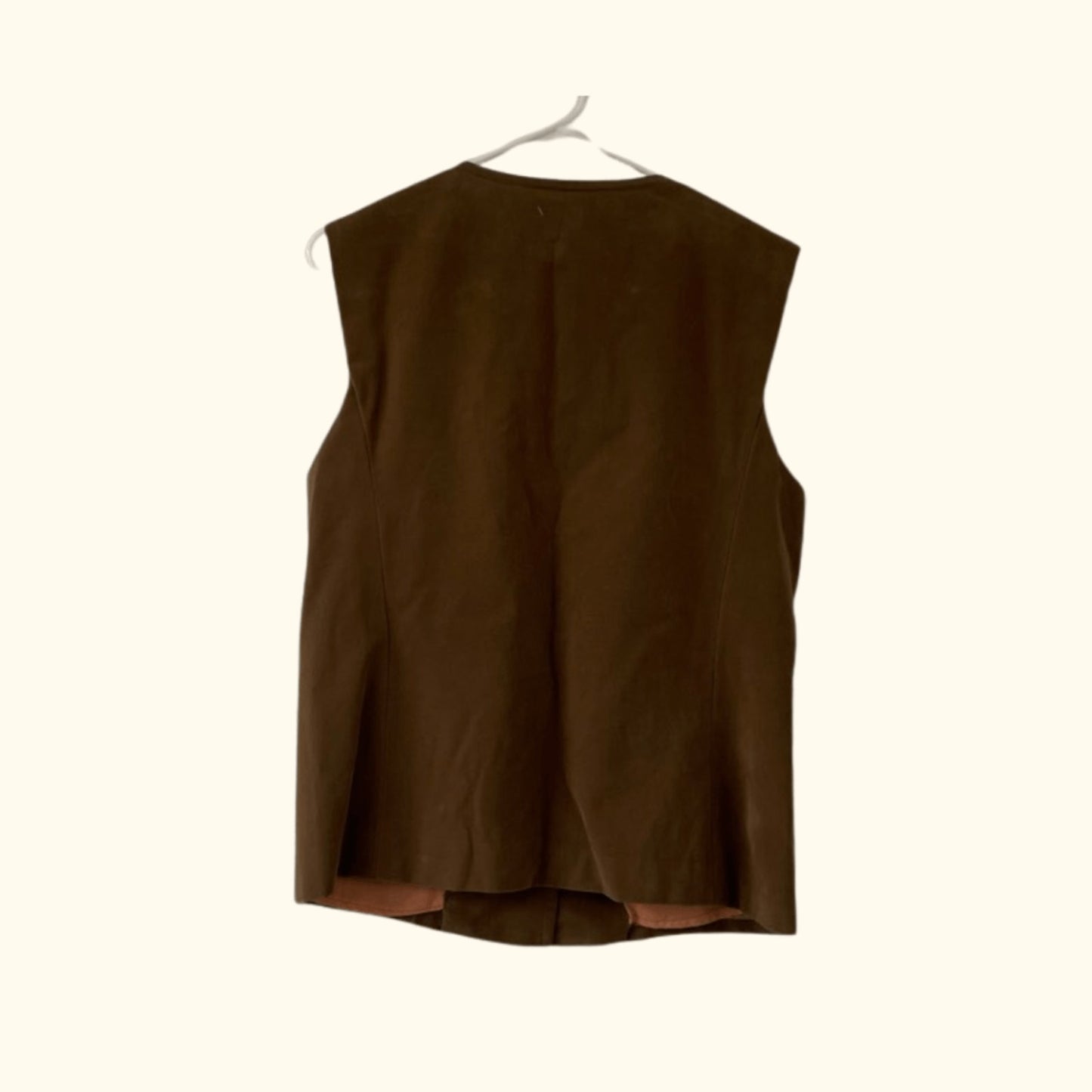 Vintage Frank Lee Suede Vest – 60s Western Minimalism