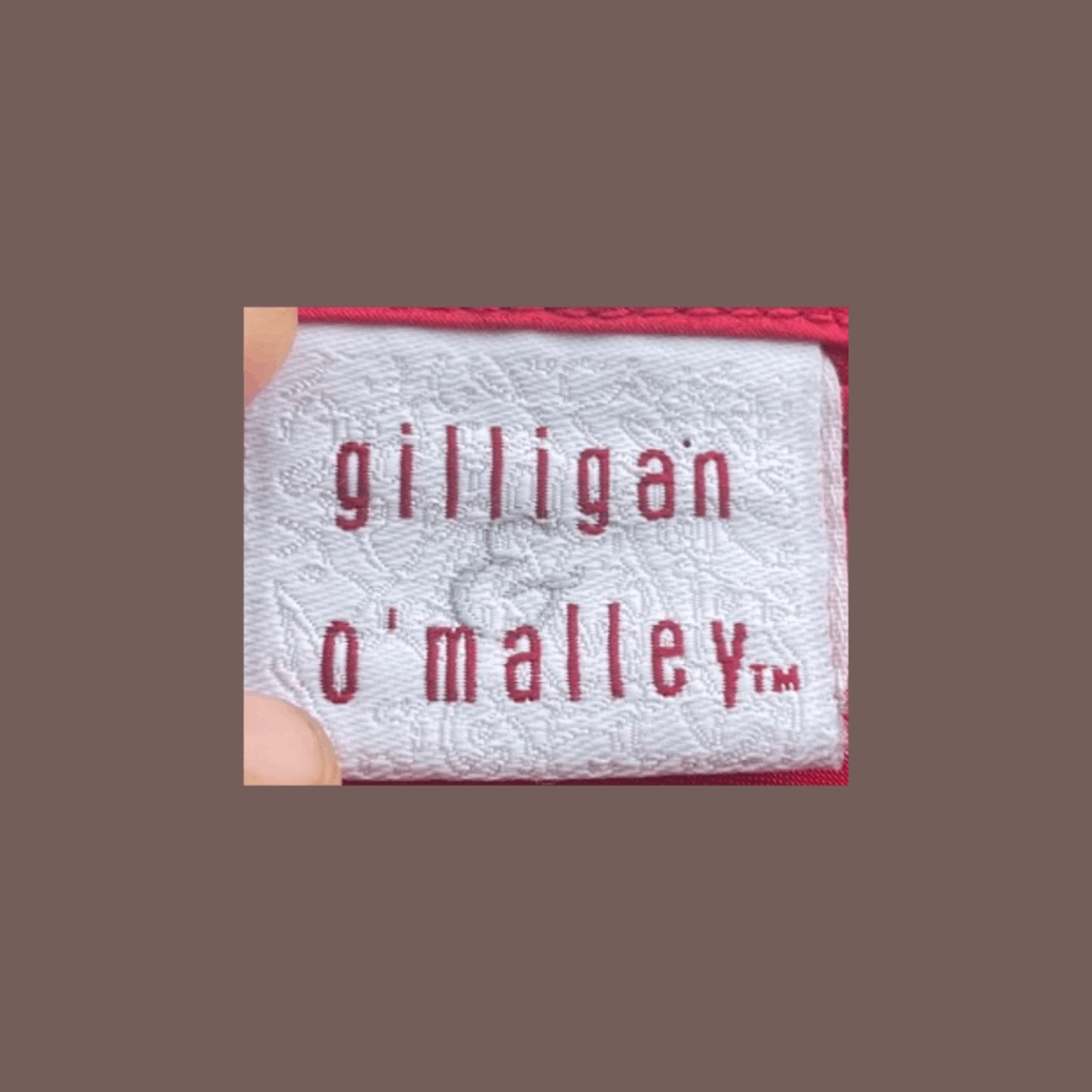 Vintage Gilligan & O’Malley Lace Slip Dress – Red Romantic Layer