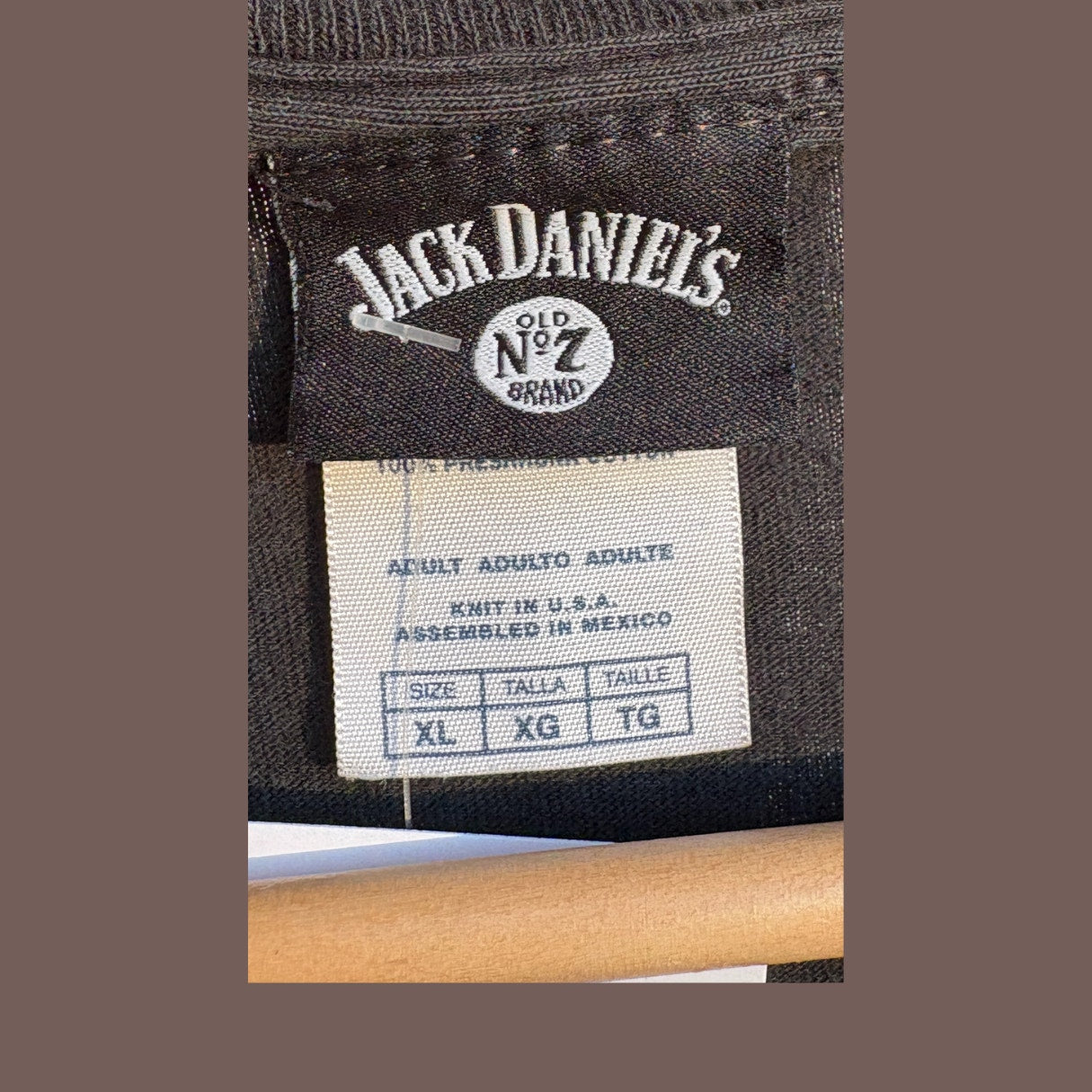 Vintage Jack Daniel's Old No. 7 Graphic T-Shirt – Whiskey Logo