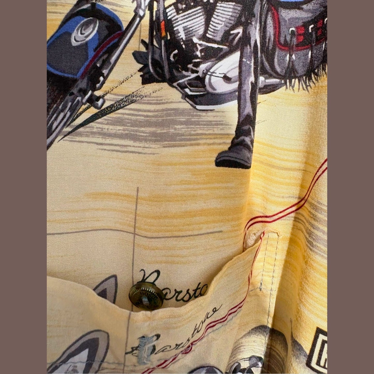 Vintage Harley-Davidson Route 66 Shirt – 90s Biker Americana